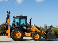 De Case 580ST graaflaadcombinatie - Key-Tec