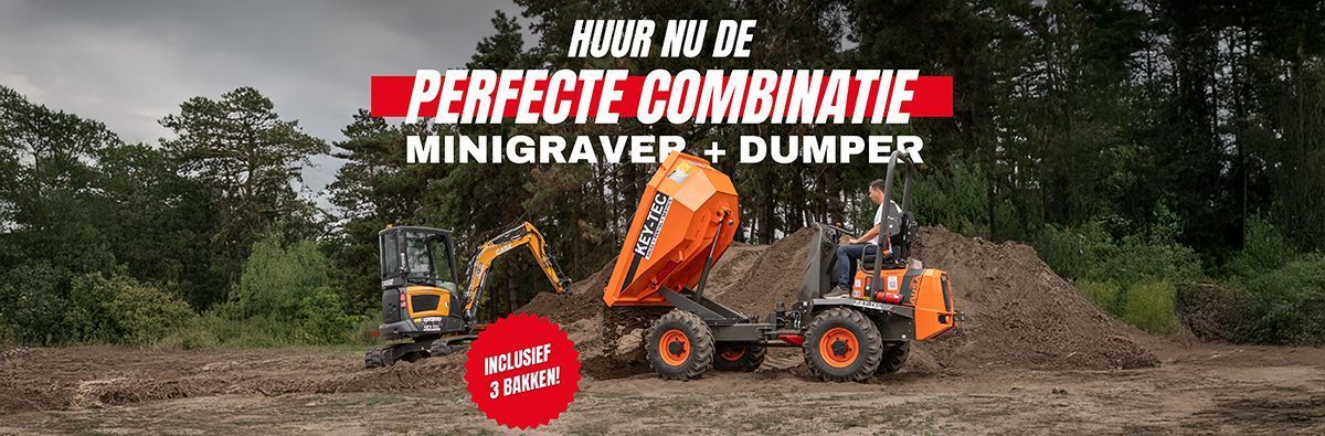 minigraver en dumper