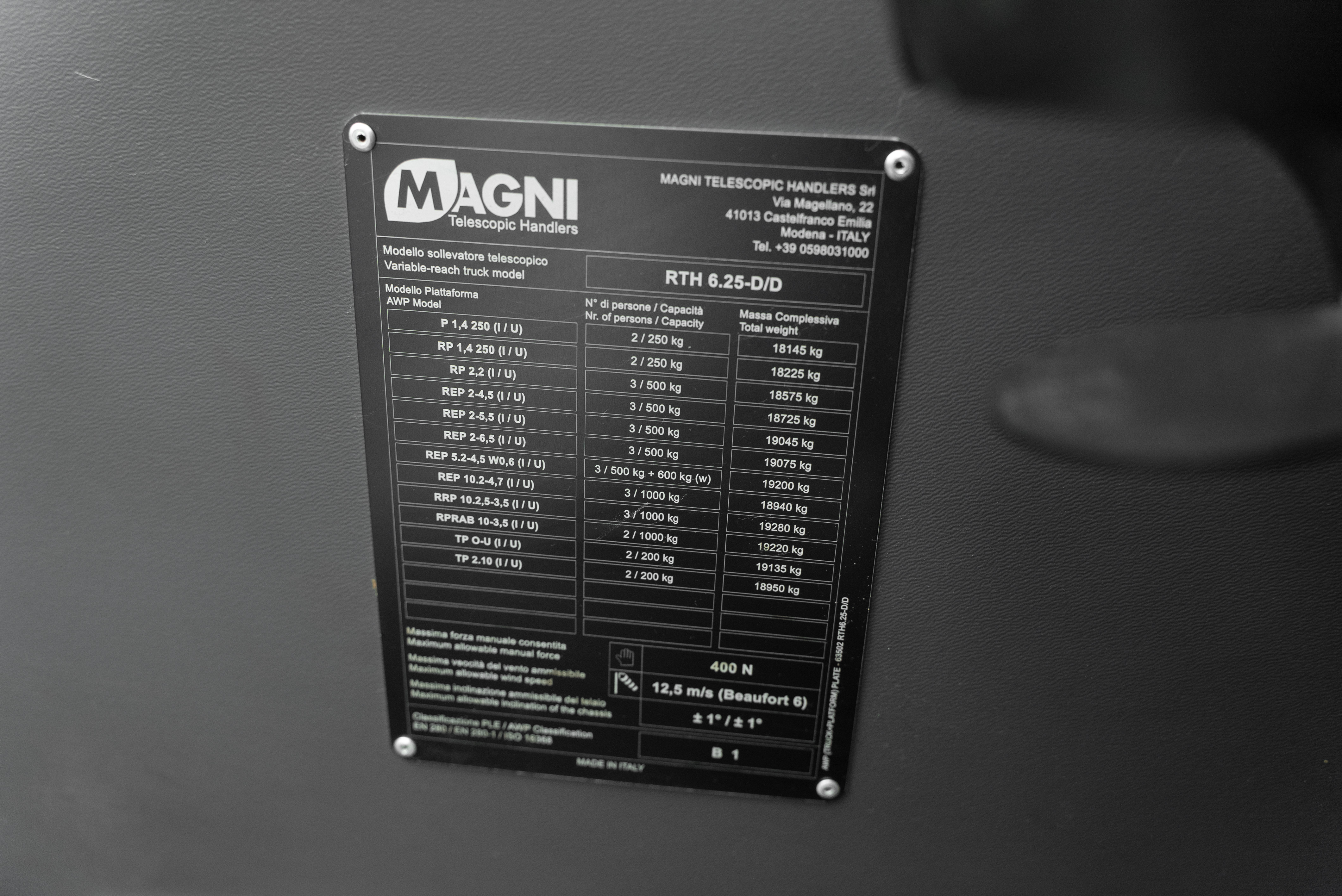 Magni - Télescopiques - RTH 6.25 - Image produit