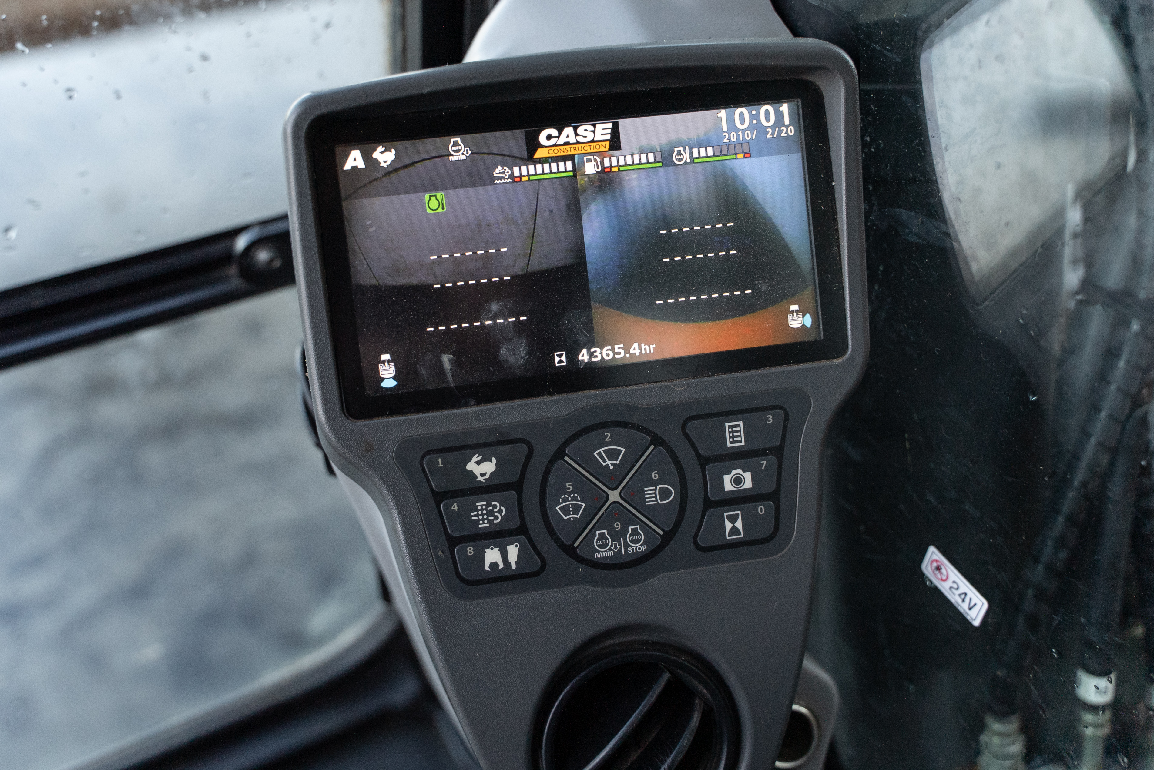 CX 145 D - Hours / Display