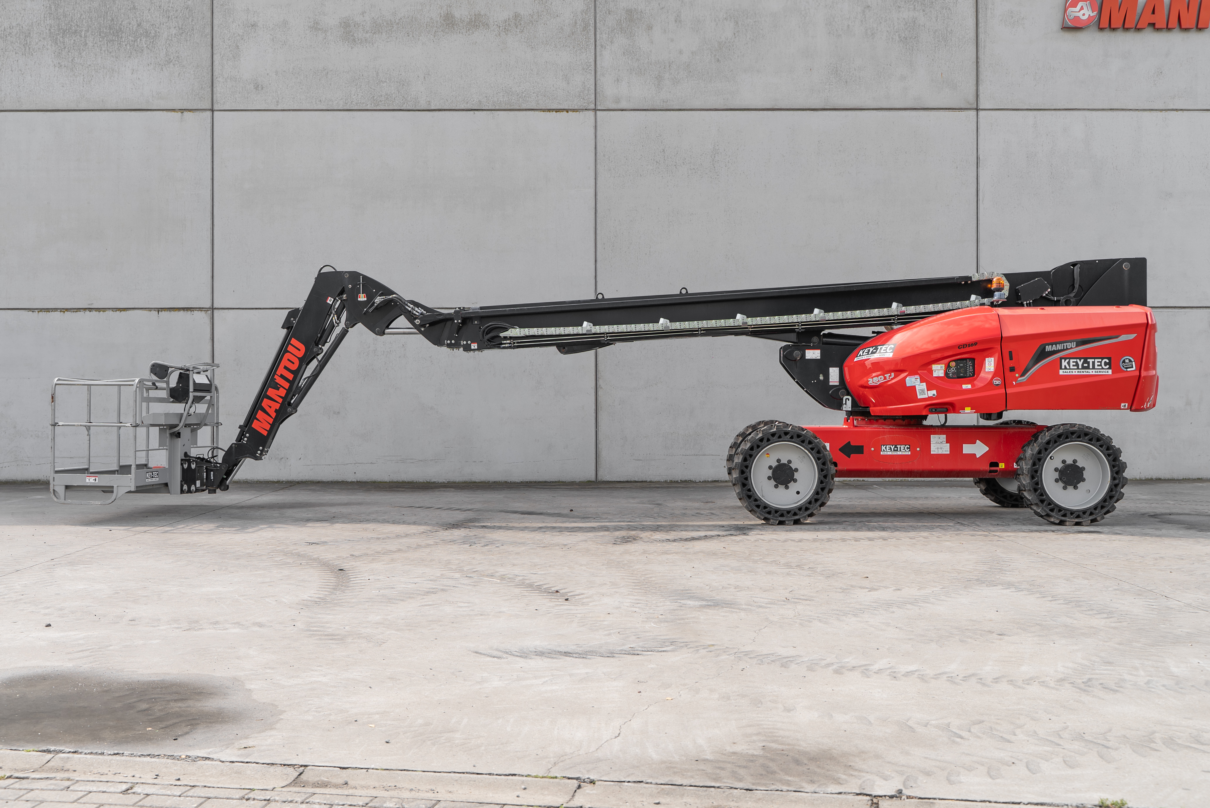 Manitou - Nacelles élévatrices - TJ 280 ST5 S1 - Vue latérale