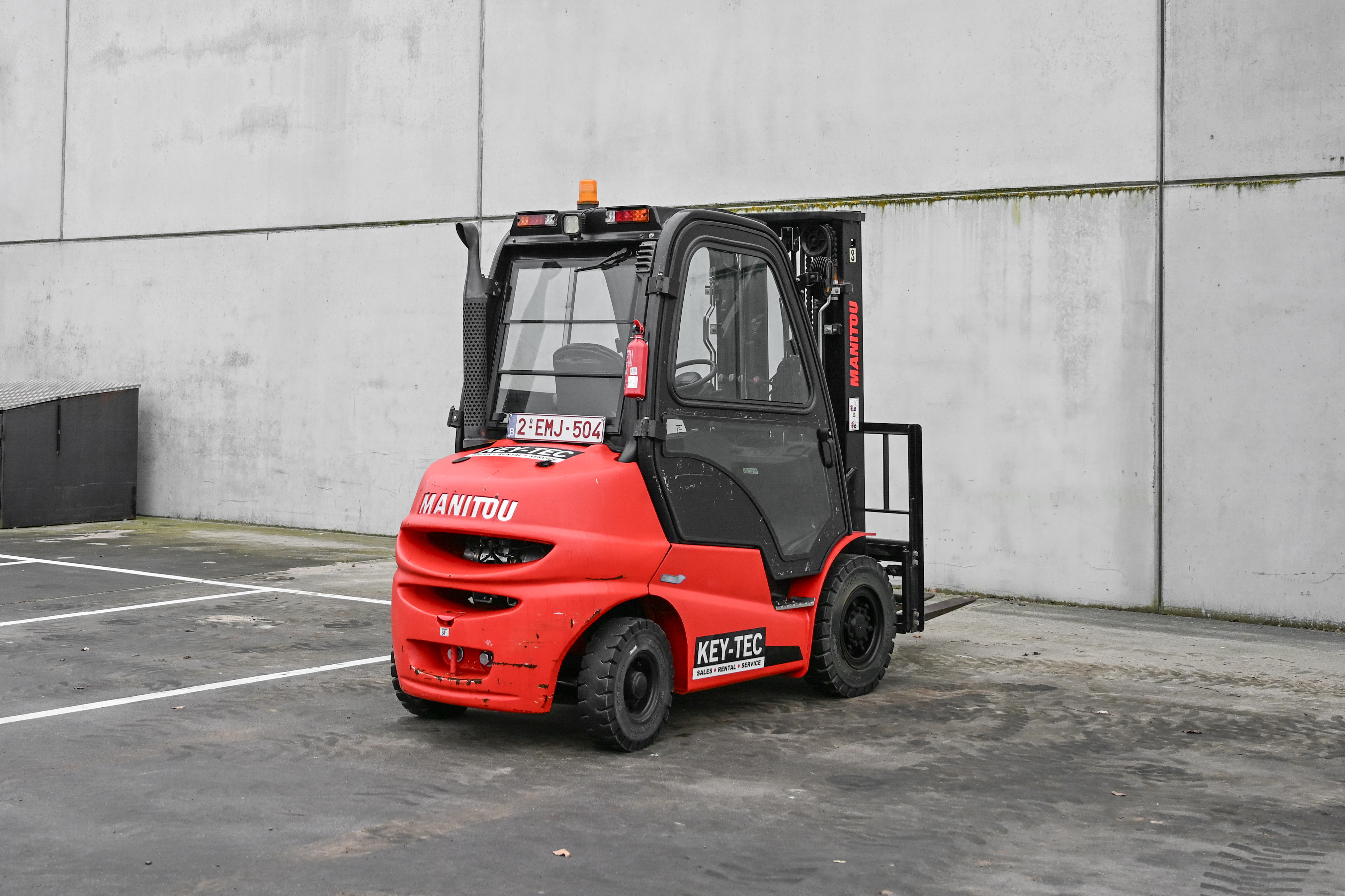 Manitou - Chariots élévateurs - MI 25 D K ST5 S1 - Arrière droite