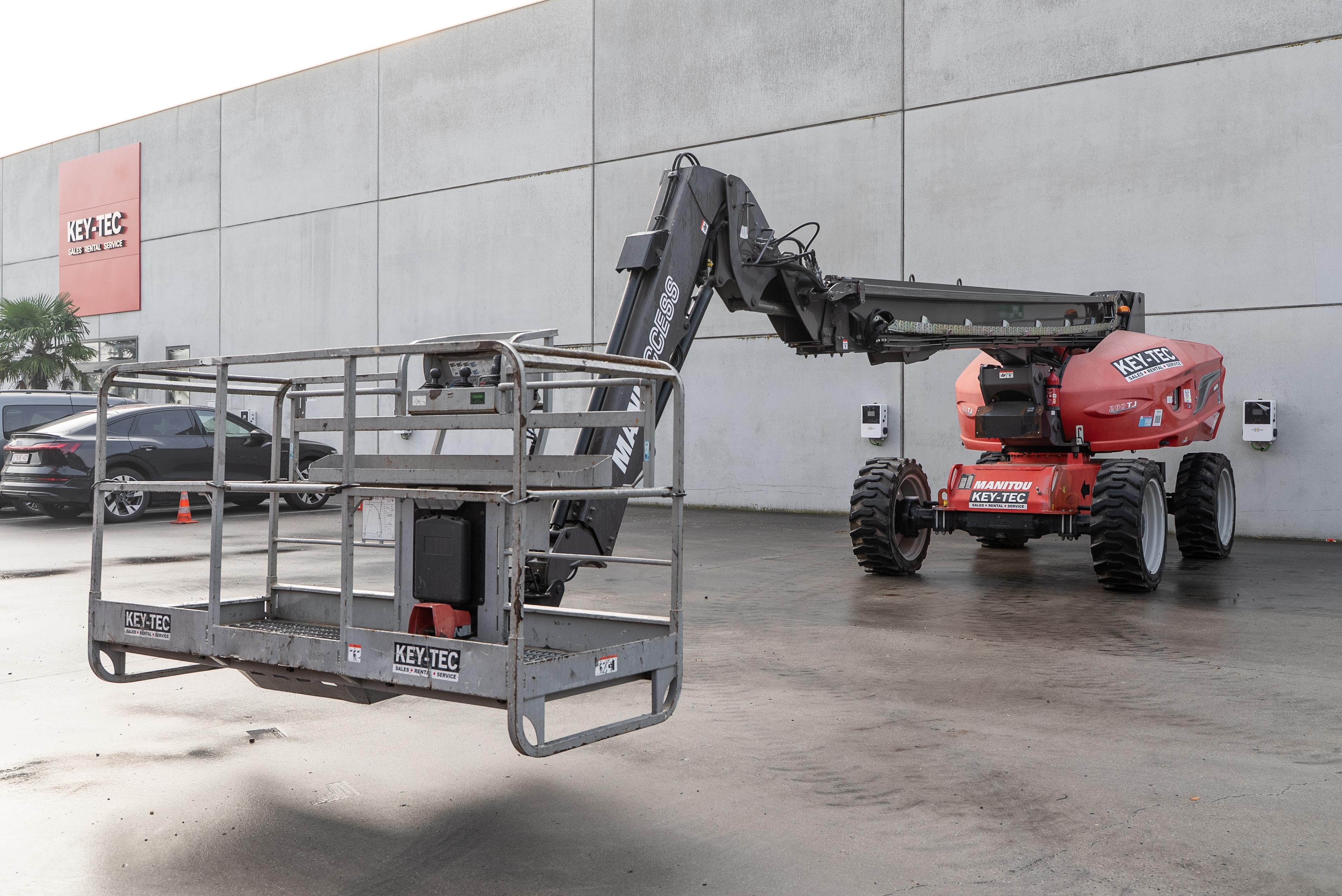 Manitou - Aerial platforms - TJ 280 - Front left