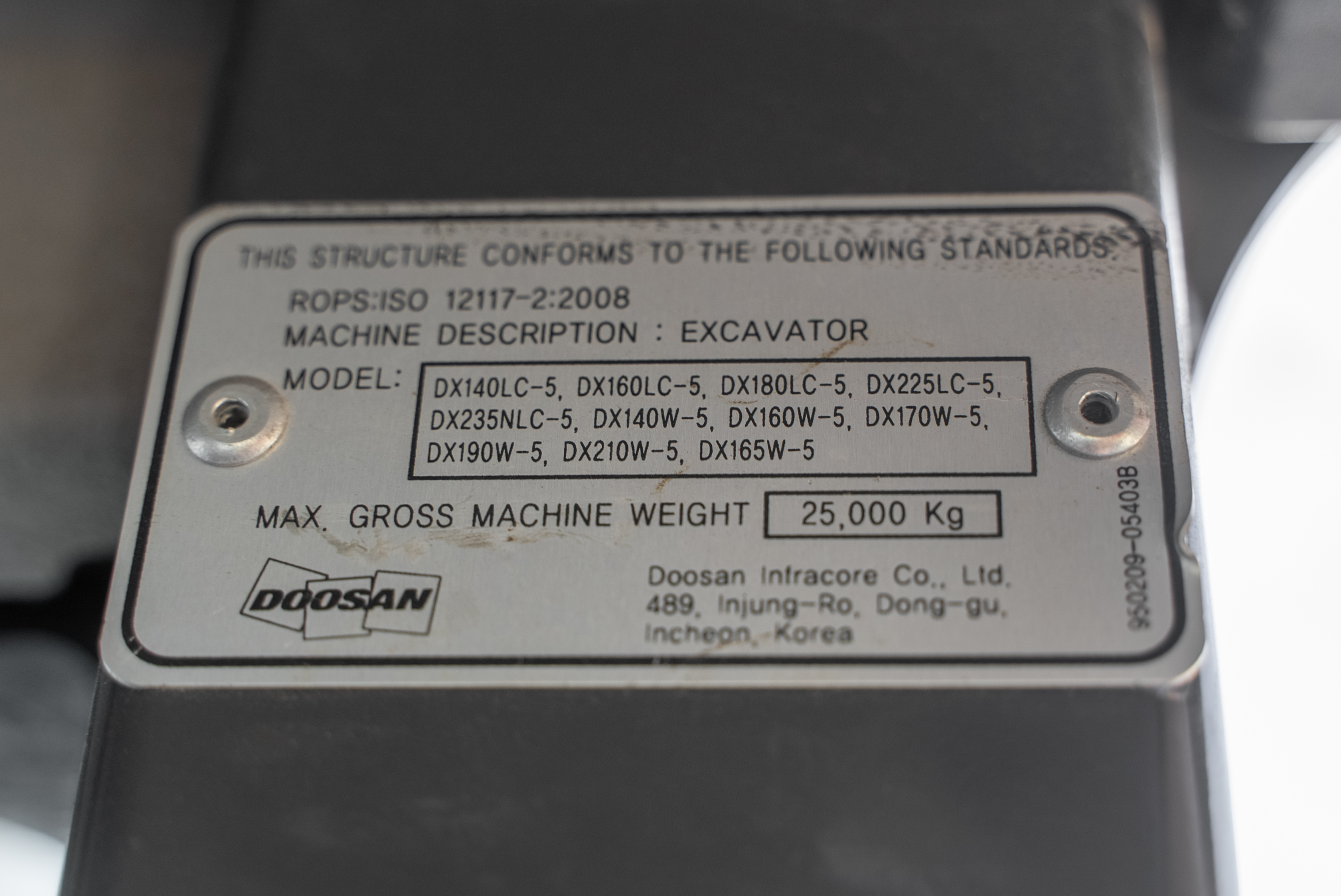 DX 140 W-5 - Product image