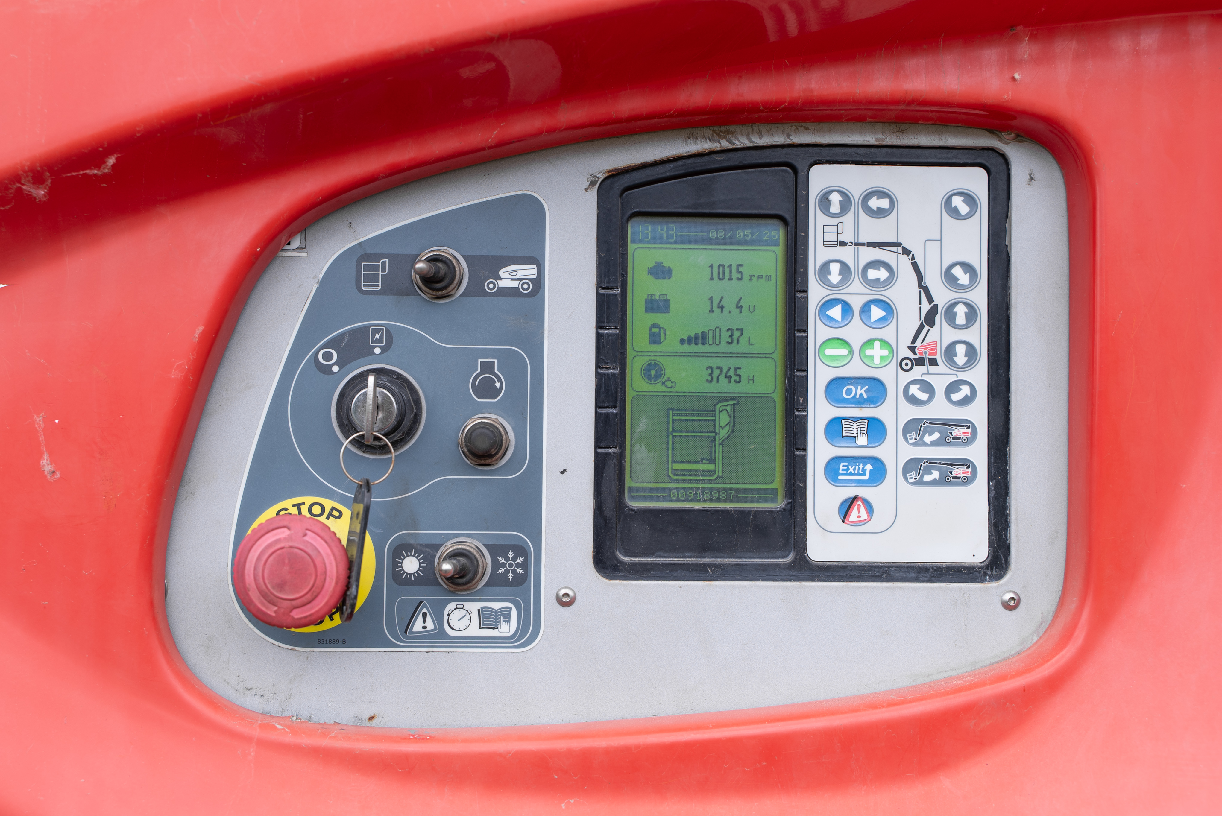 Manitou - Hoogwerkers - TJ 280 - Urenteller / Display