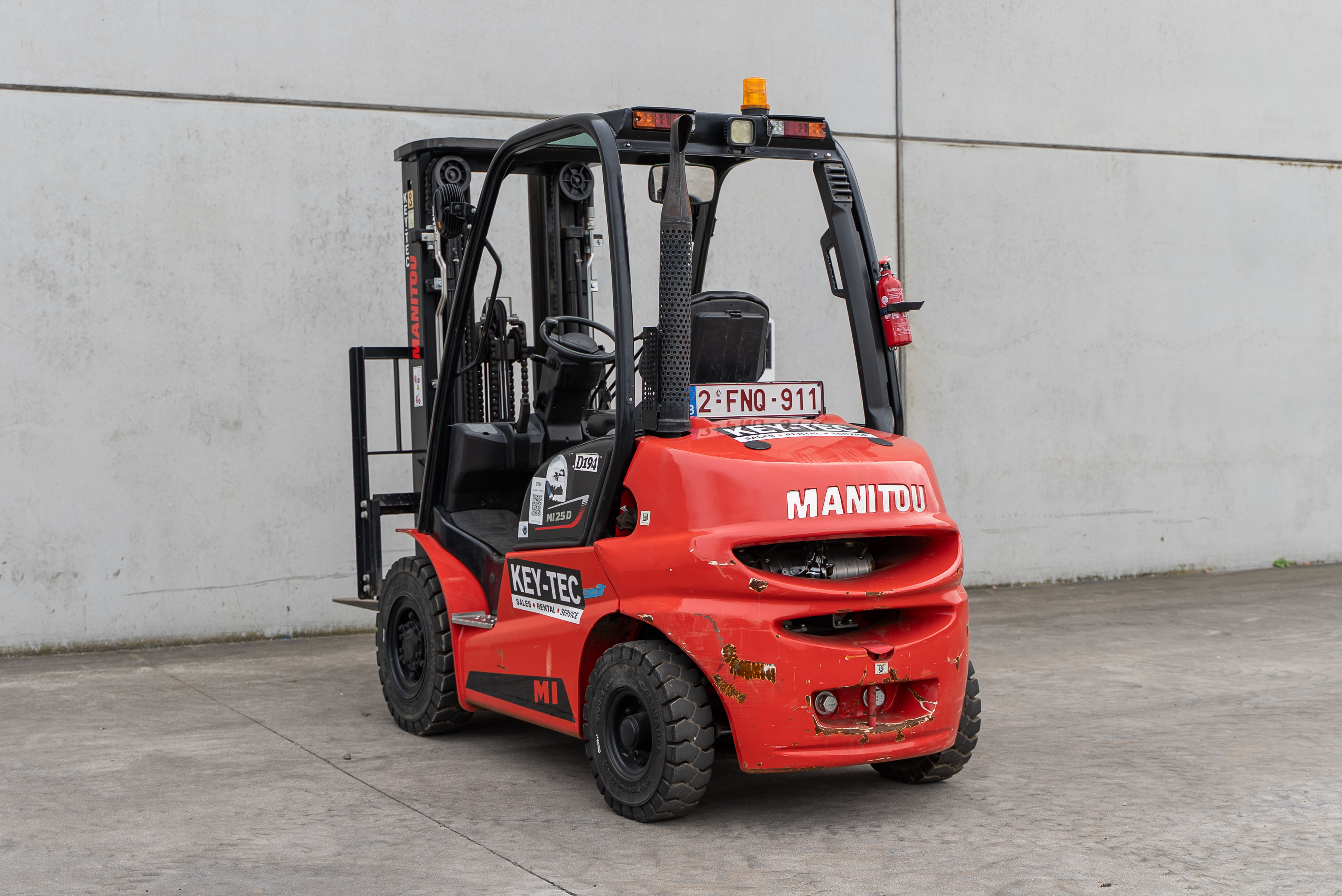 Manitou - Chariots élévateurs - MI 25 D K ST5 S1 - Arrière gauche
