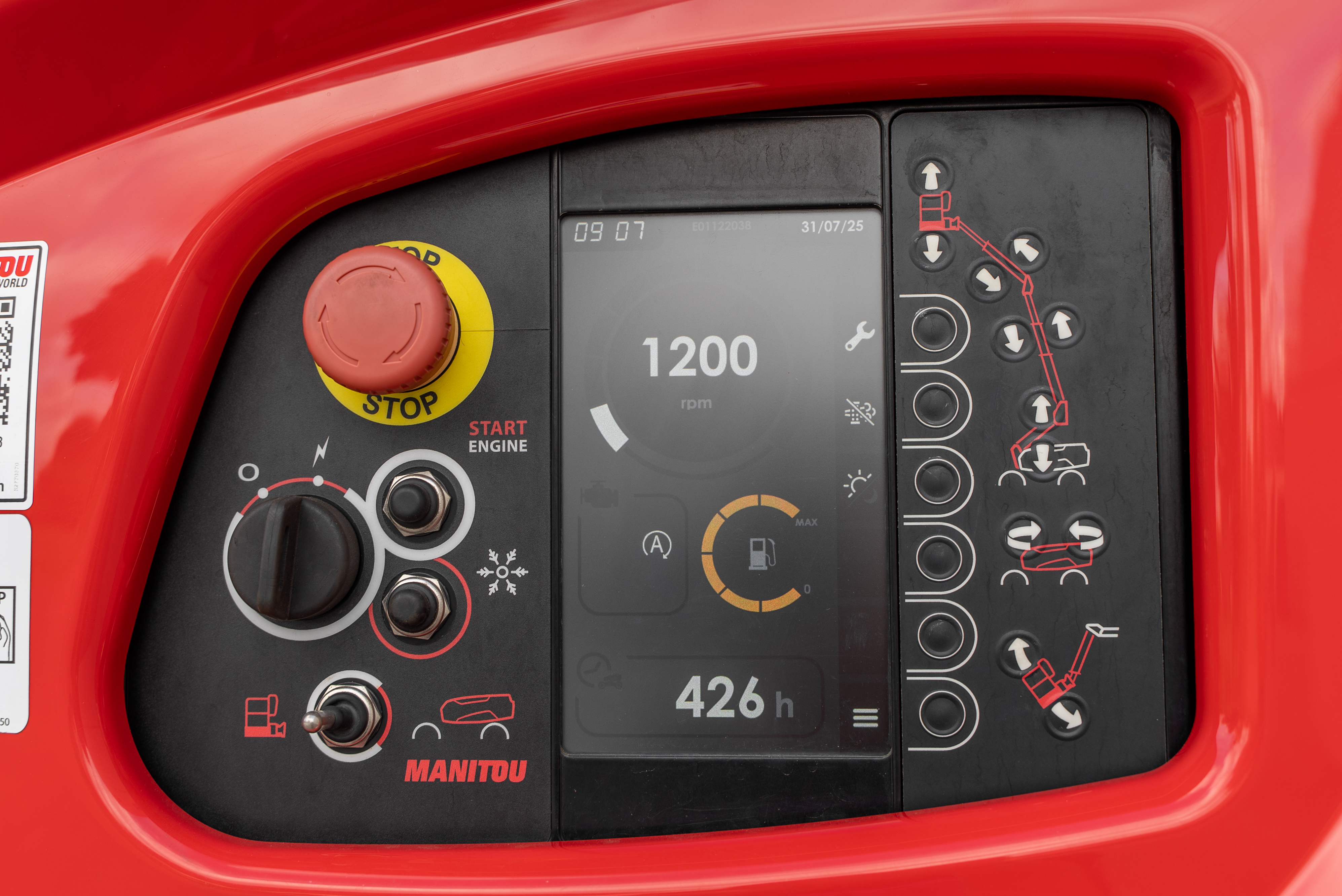 TJ 220 ST5 S1 - Hours / Display