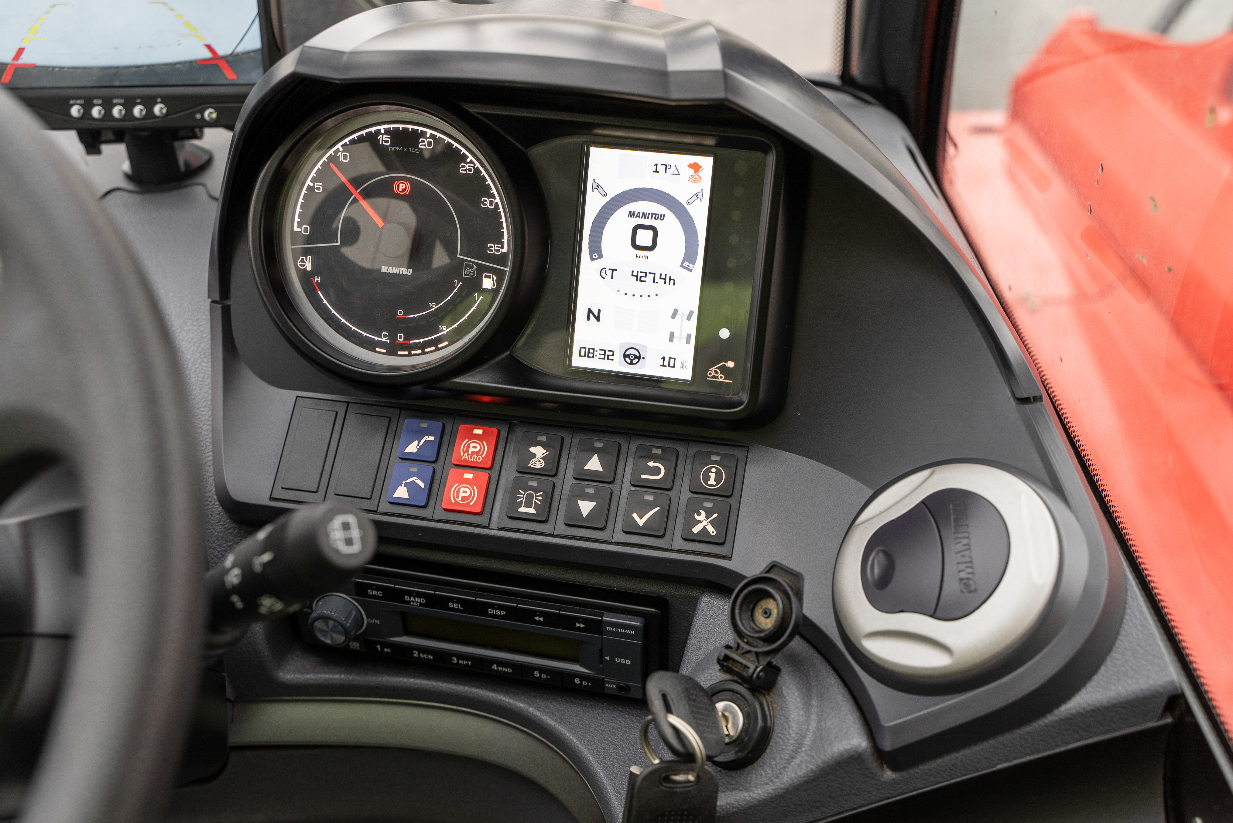 Manitou - Telehandlers - MT 1840 EASY 75D ST5 S1 - Hours display