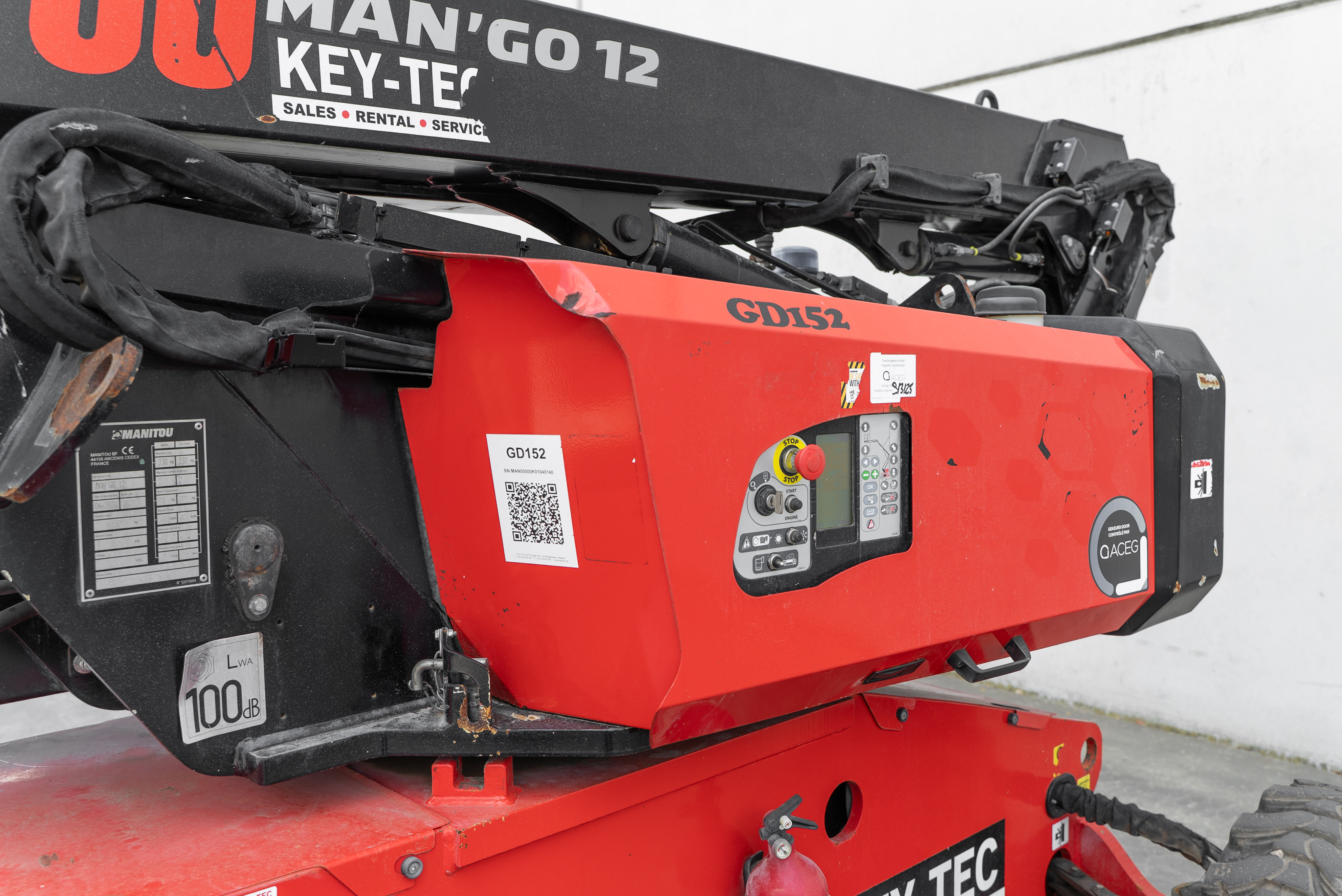 Manitou - Hoogwerkers - MAN GO 12 - Productfoto