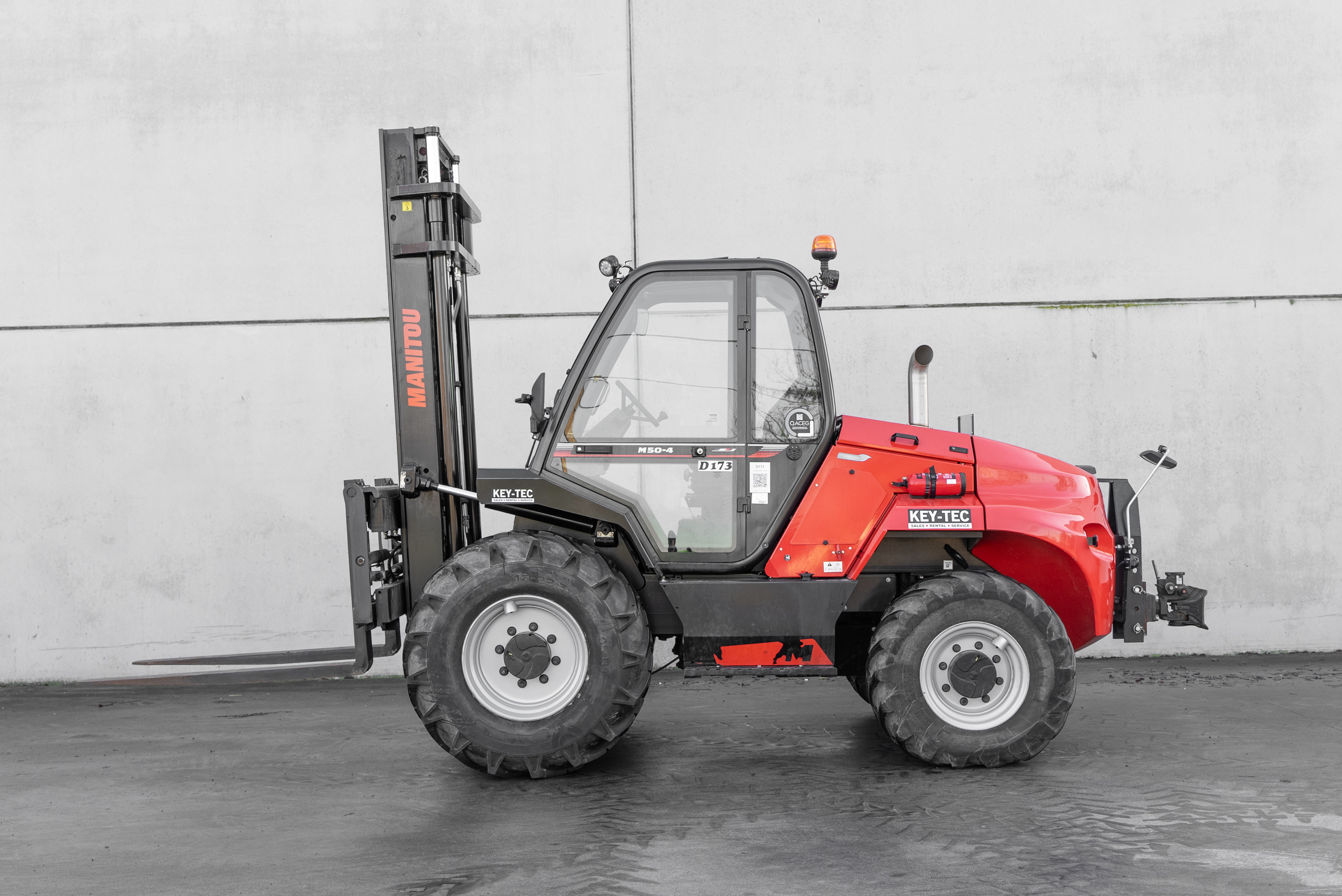 Manitou - Heftrucks - M 50-4 D ST5 S1 EU - Zijaanzicht