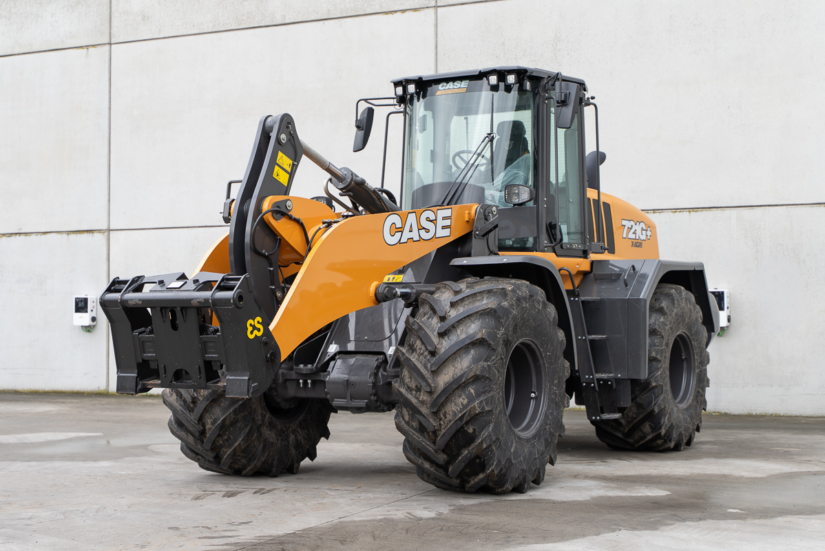 Case Construction - Wielladers - 721 G+ X-Agri X-Agri - Links voor