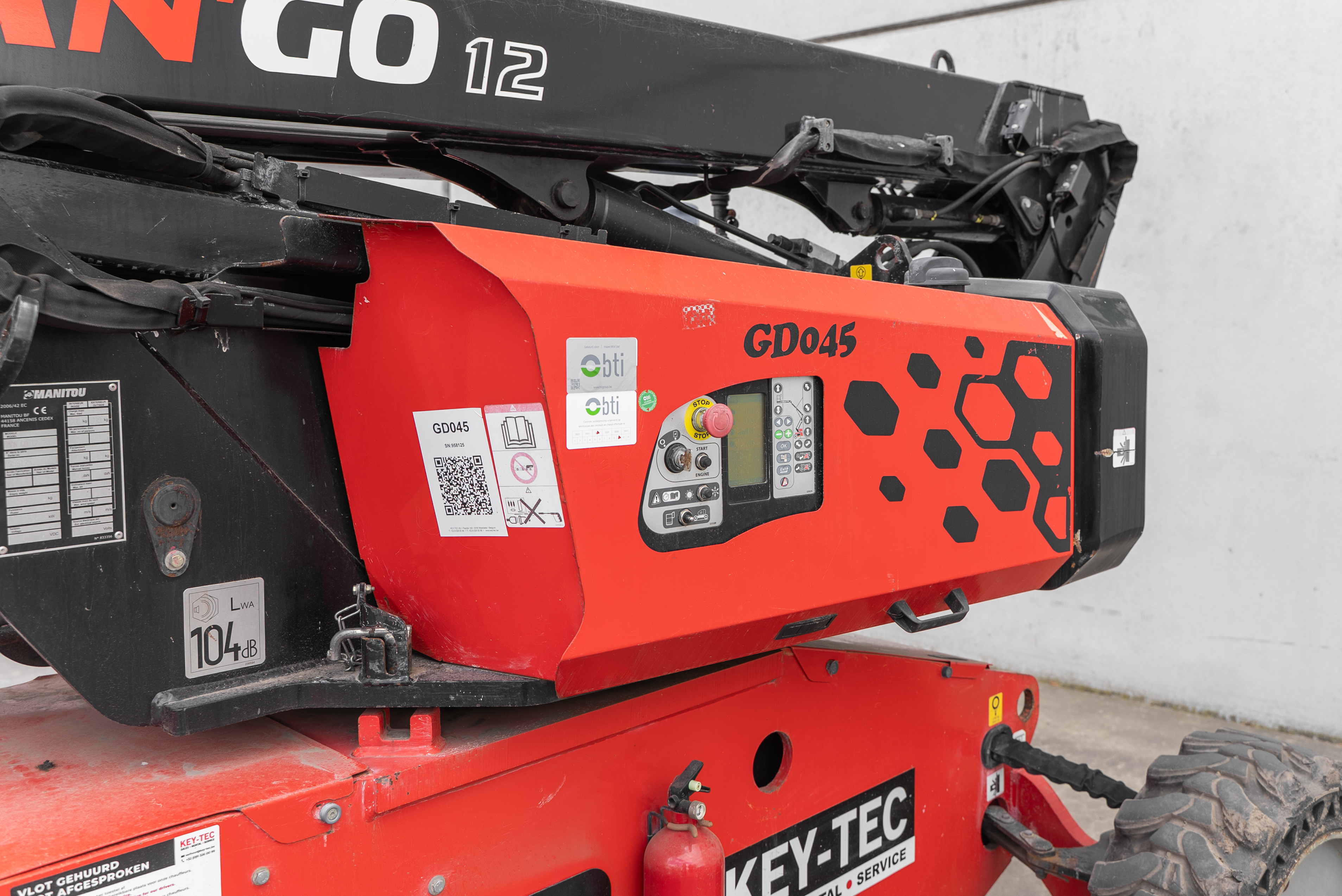 Manitou - Hoogwerkers - MAN GO 12 - Productfoto