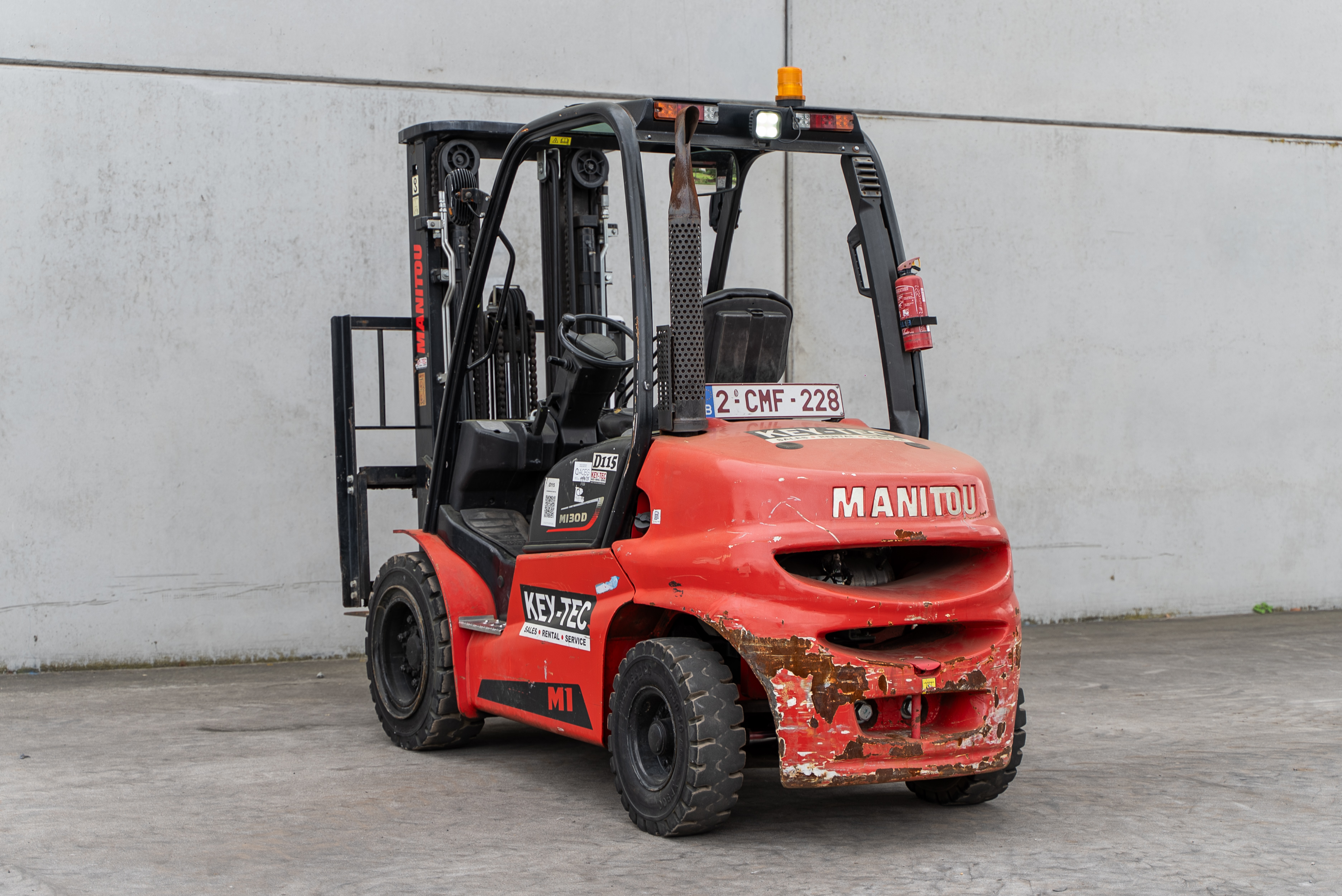 Manitou - Chariots élévateurs - MI 30 D K ST5 S1 - Arrière gauche