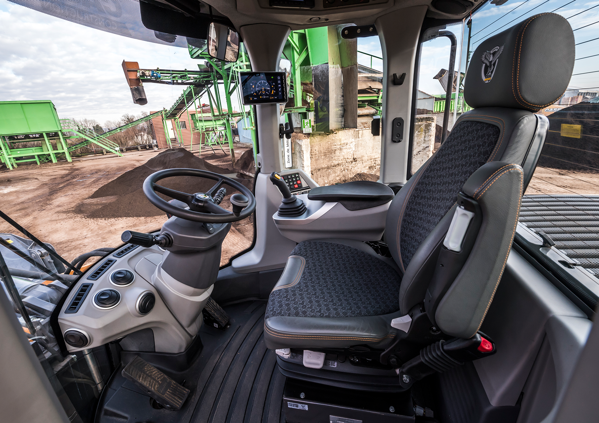Case Construction - Wielladers - 721 G+ X-Agri - Interieur