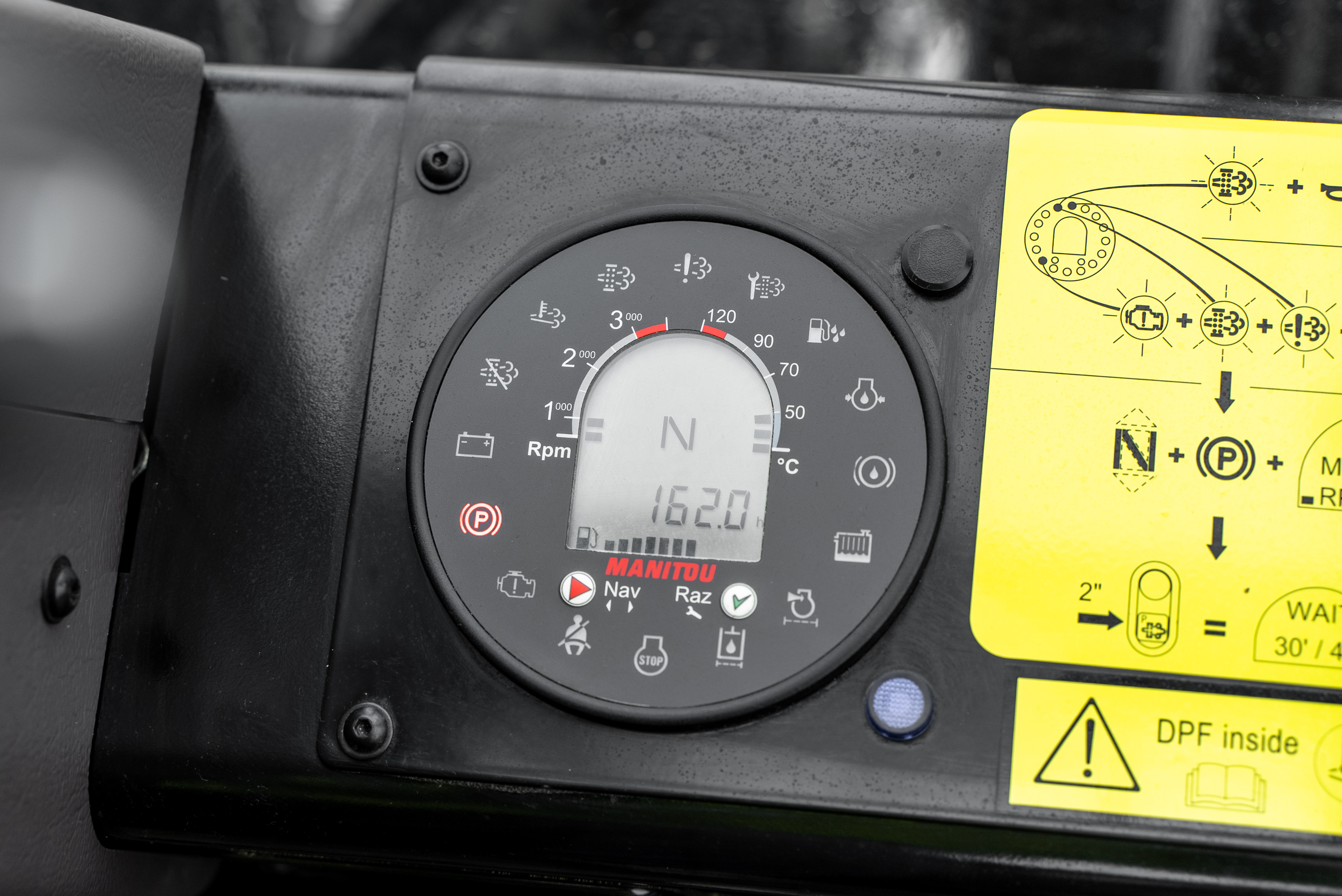 Manitou - Heftrucks - M 30-4 D ST5 S1 - Urenteller / Display