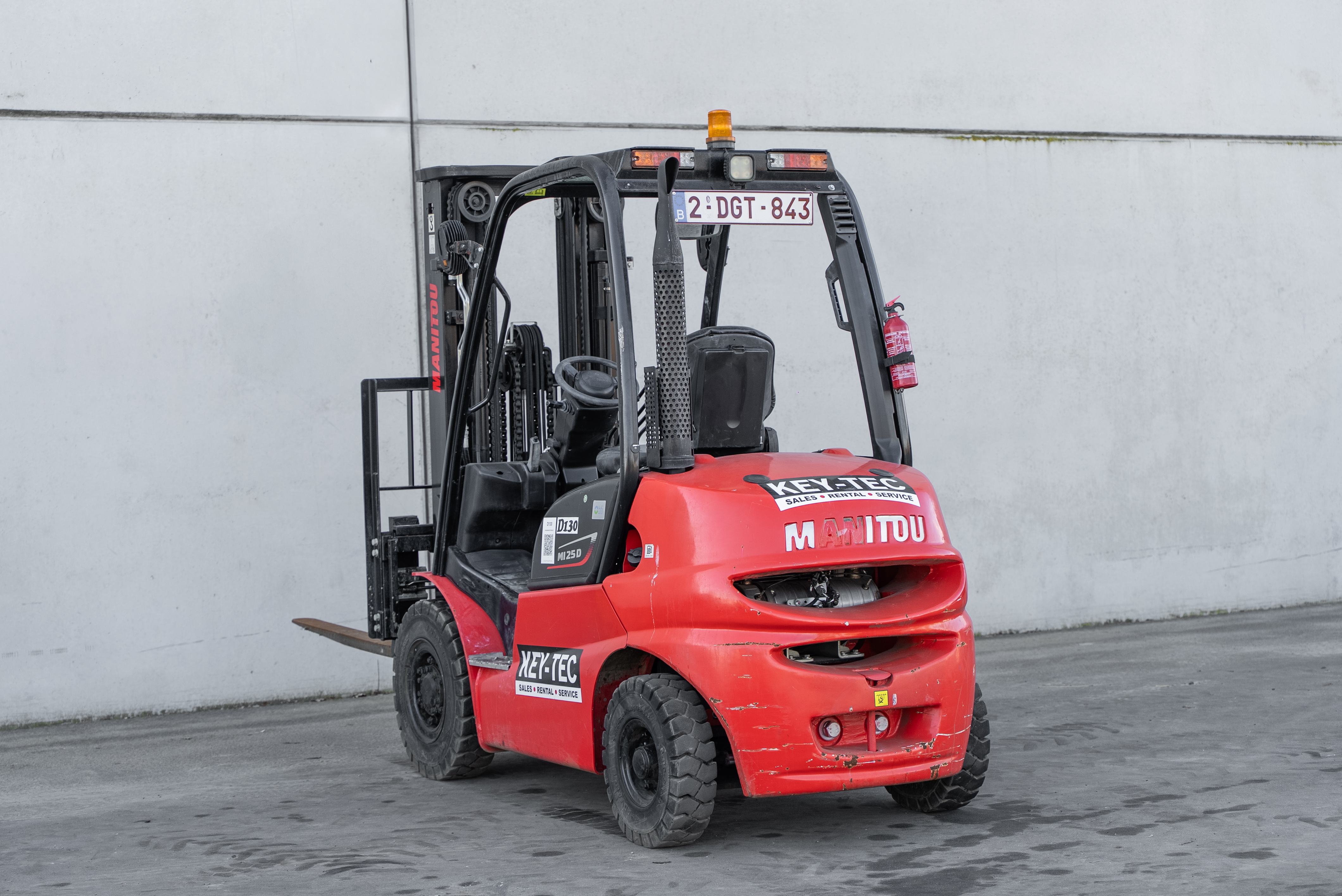 Manitou - Chariots élévateurs - MI 25 D K ST5 S1 - Arrière gauche