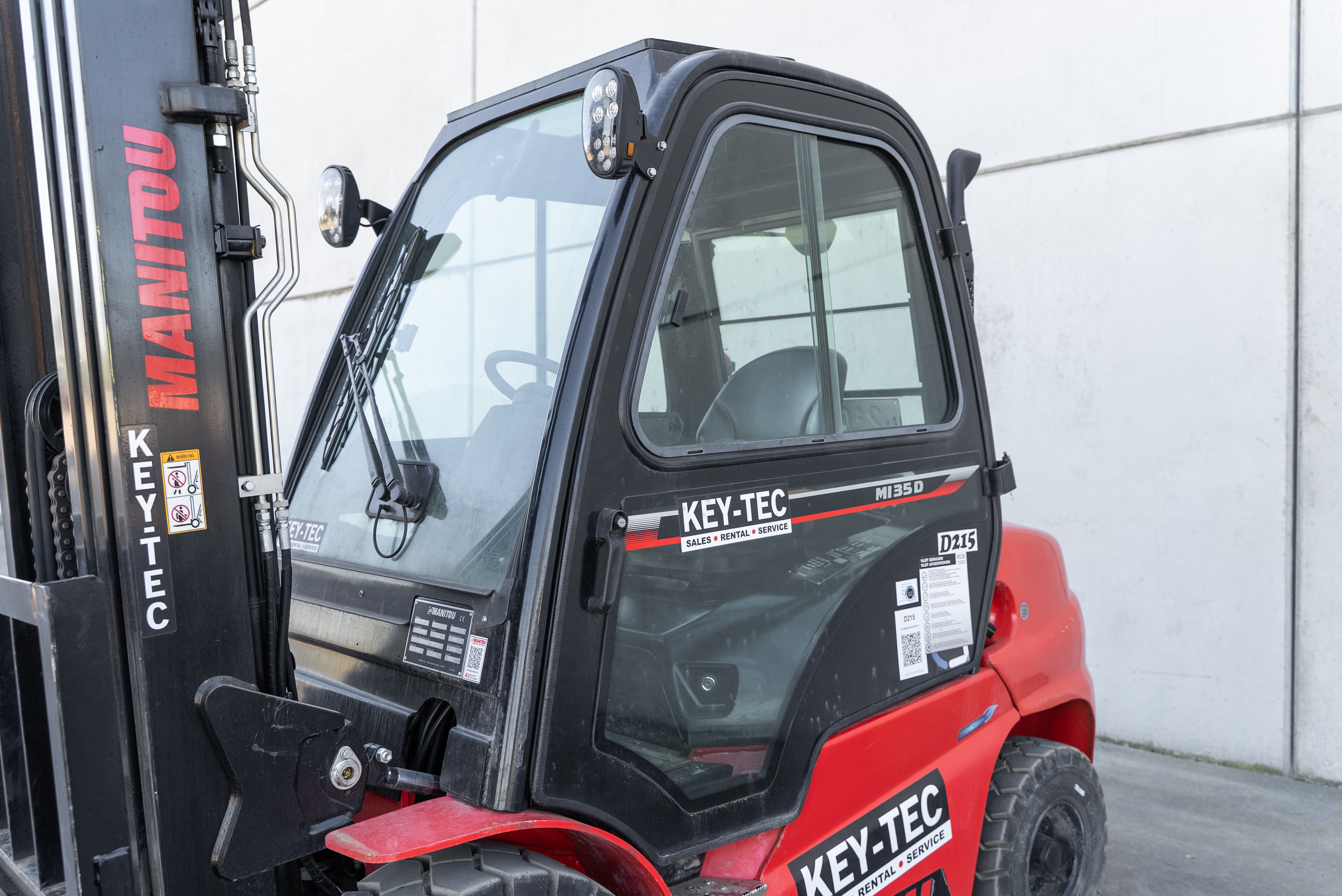 Manitou - Heftrucks - MI 35 D K ST5 S1 - Interieur achter