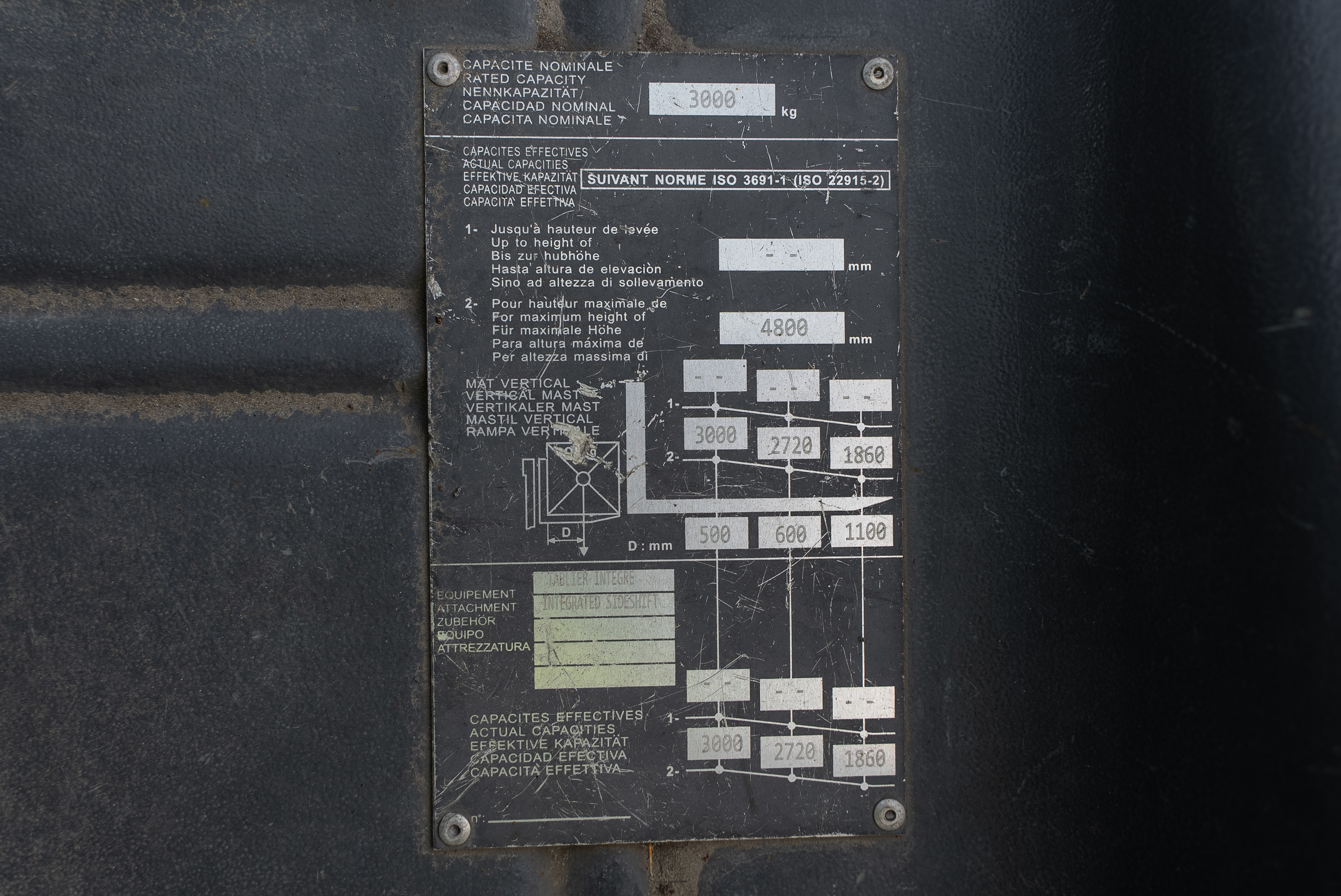 Manitou - Forklifts - ME 430 80V S3 - Product image