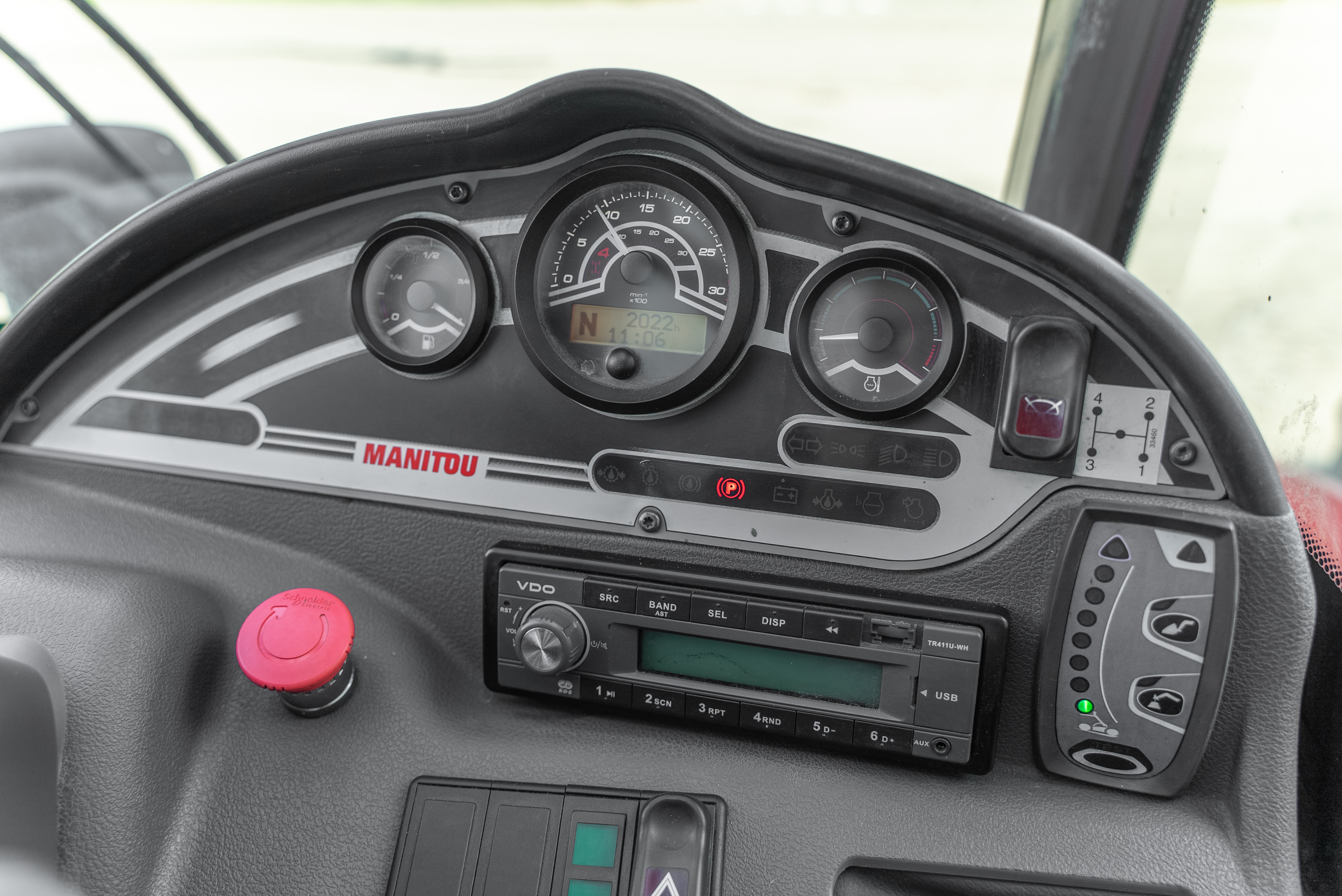 Manitou - Télescopiques - MT 932 EASY 75D ST3B S1 - Compteur d'heures / Écran