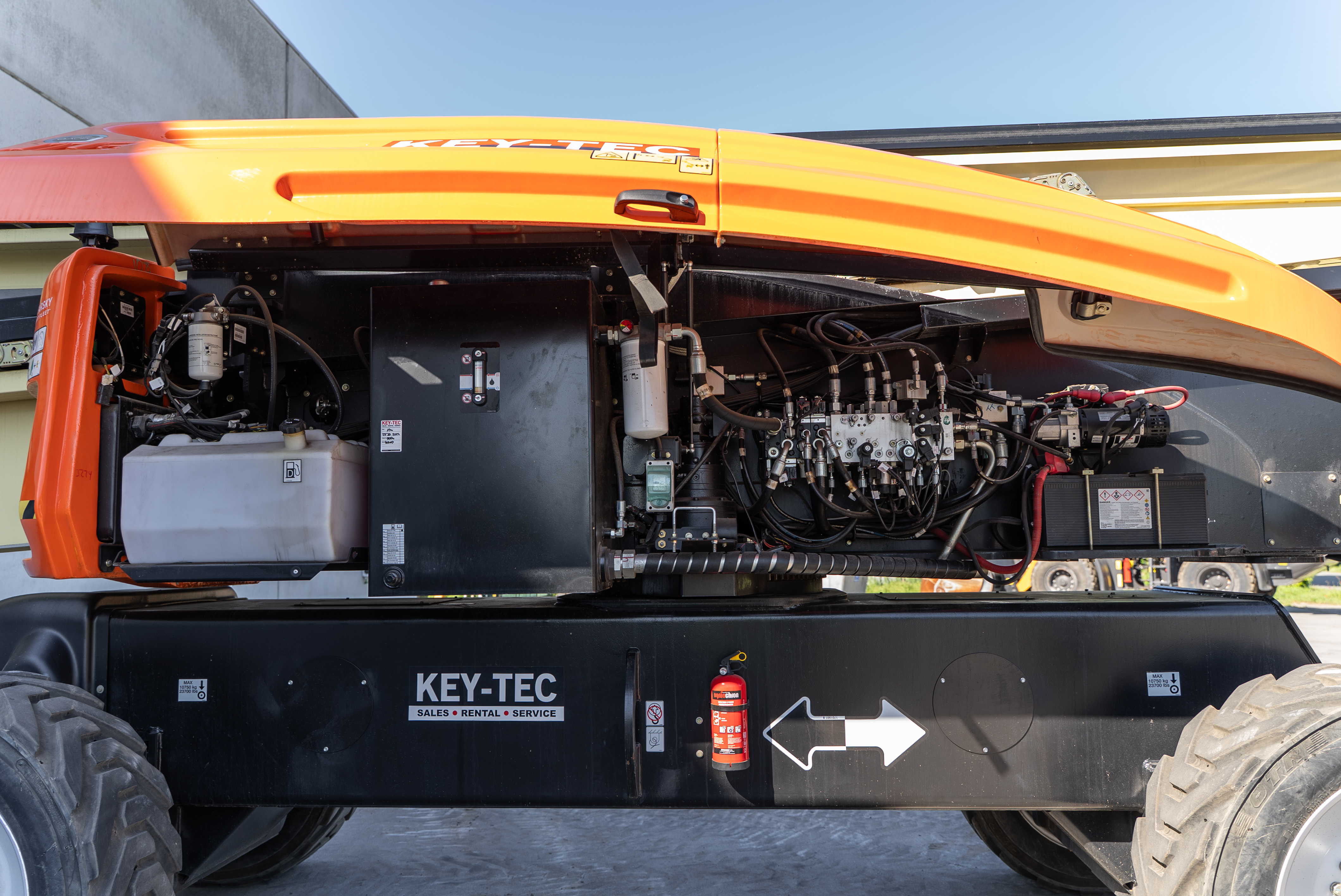 Jlg - Nacelles élévatrices - 1250 AJP - Moteur