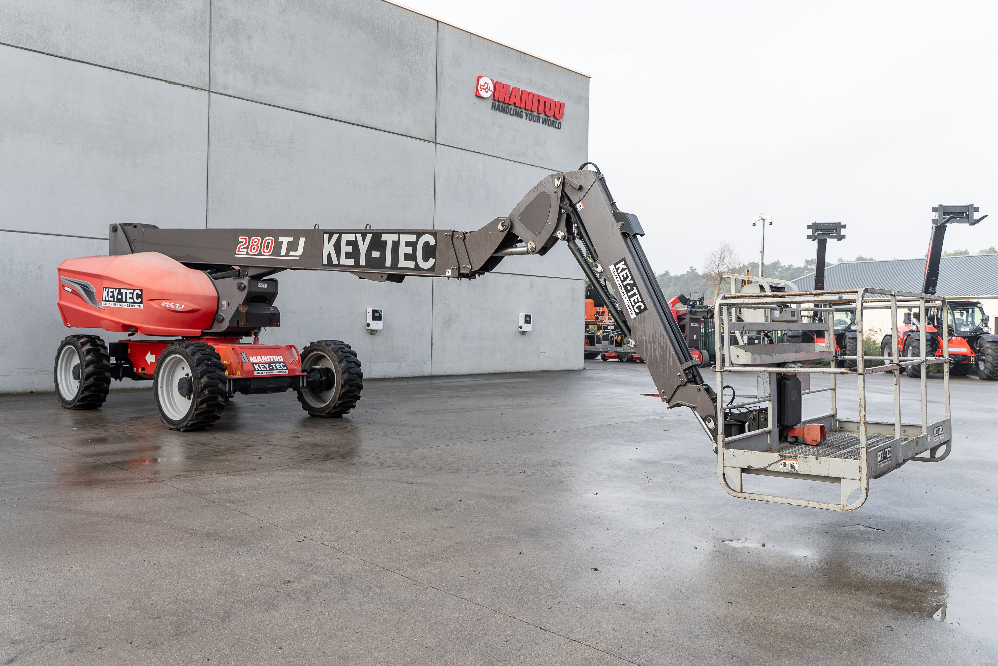 Manitou - Aerial platforms - TJ 280 - frontright