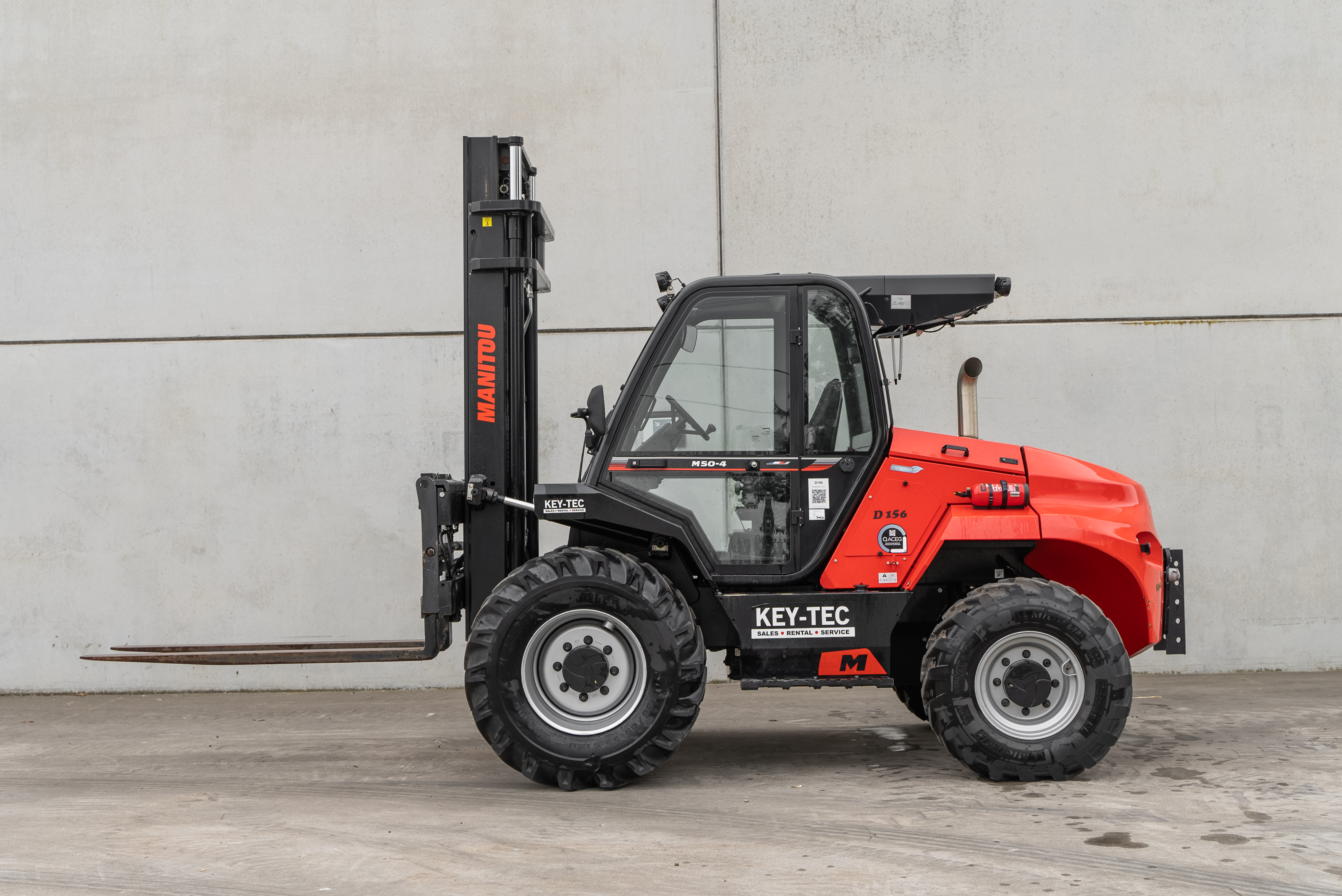 Manitou - Heftrucks - M 50-4 D ST5 S1 EU - Zijaanzicht