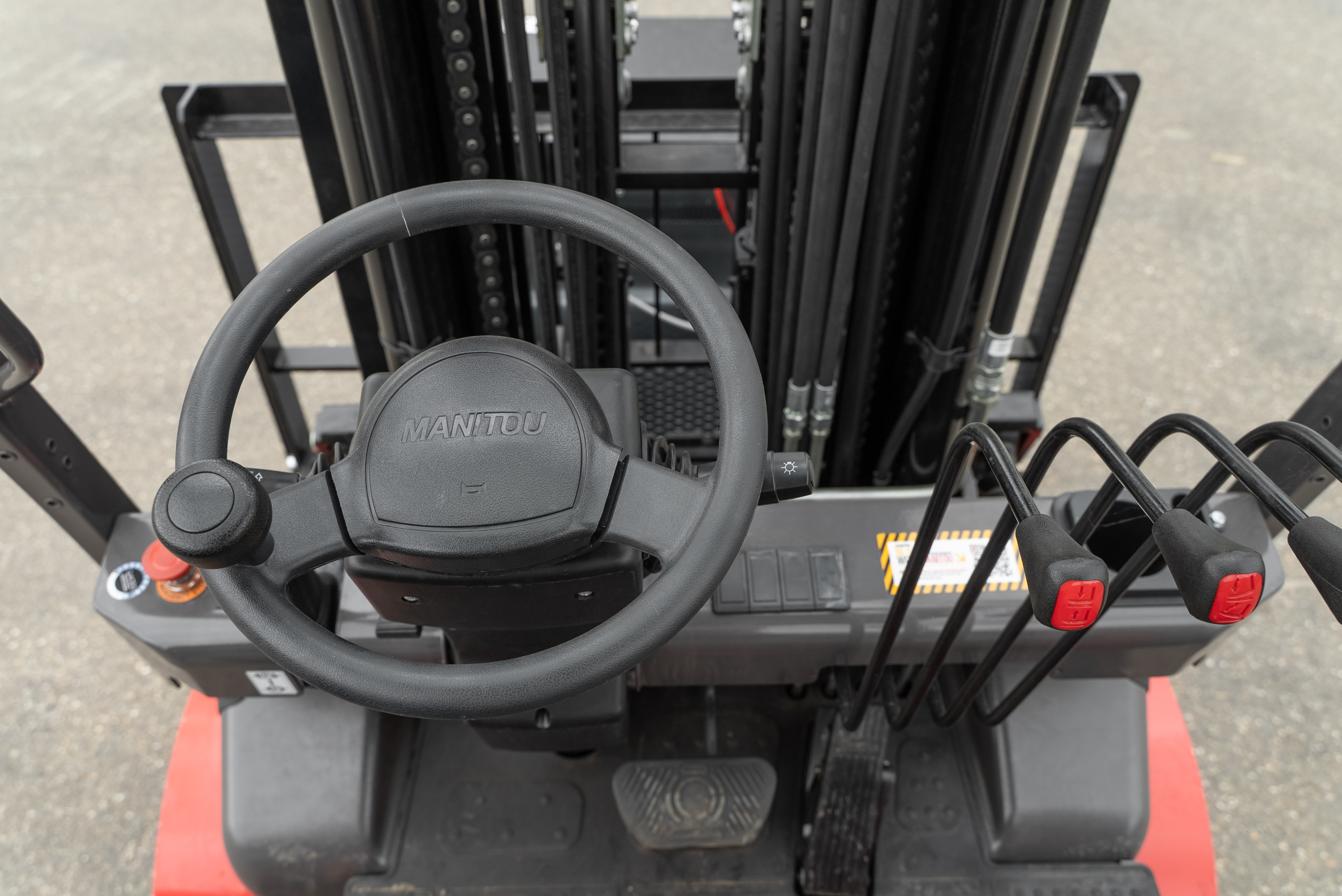 Manitou - Heftrucks - ME 435 80V S3 - Interieur voor