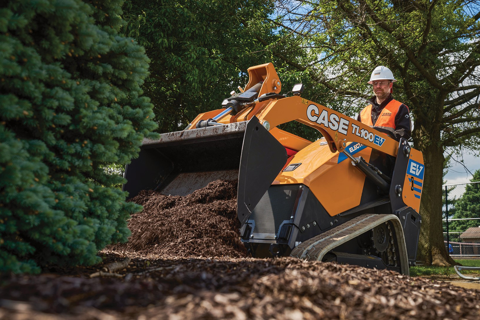 Case Construction - Skidsteers - TL 100 EV - Application