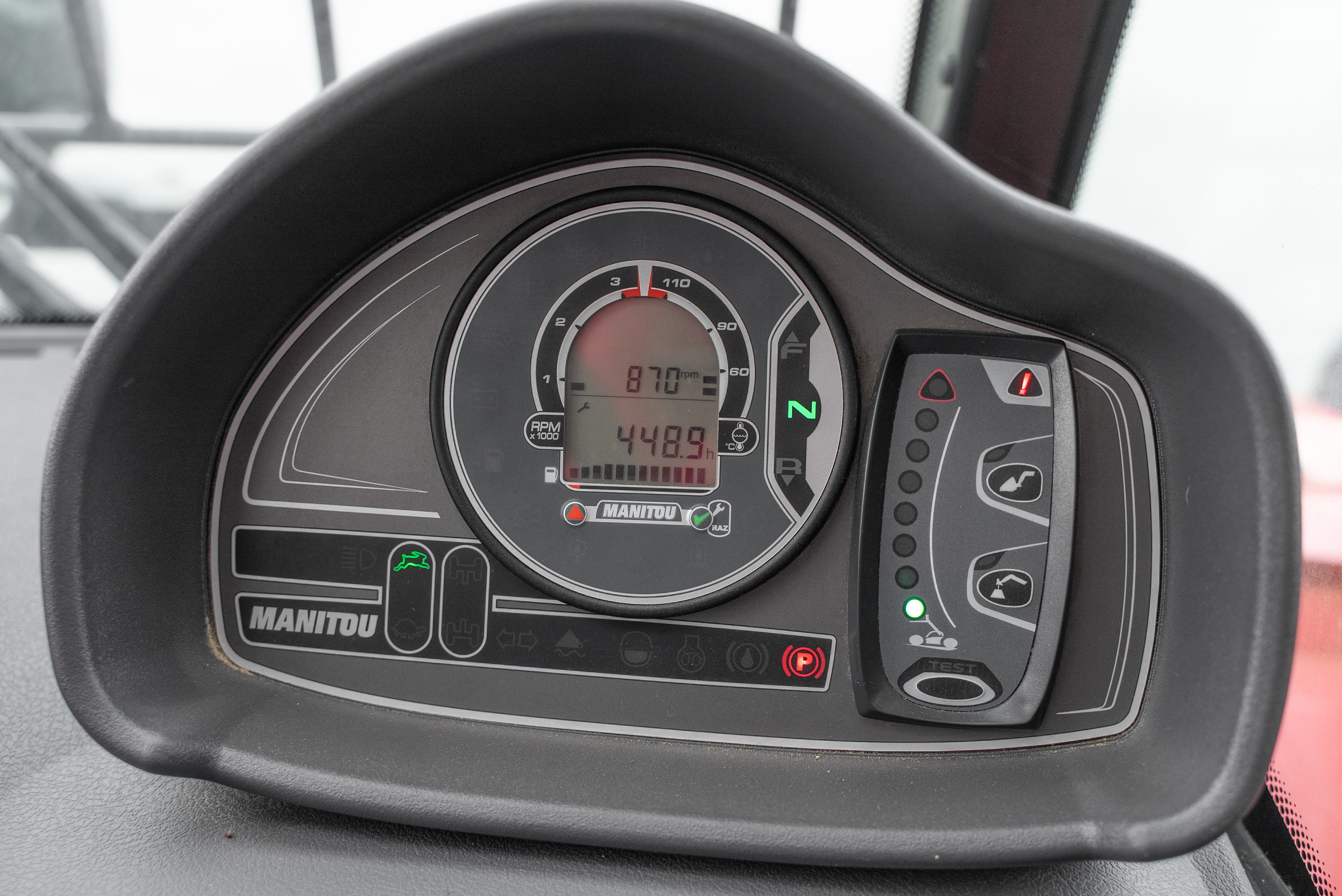 MT 625 H COMFORT 75K ST5 S1 - Hours / Display