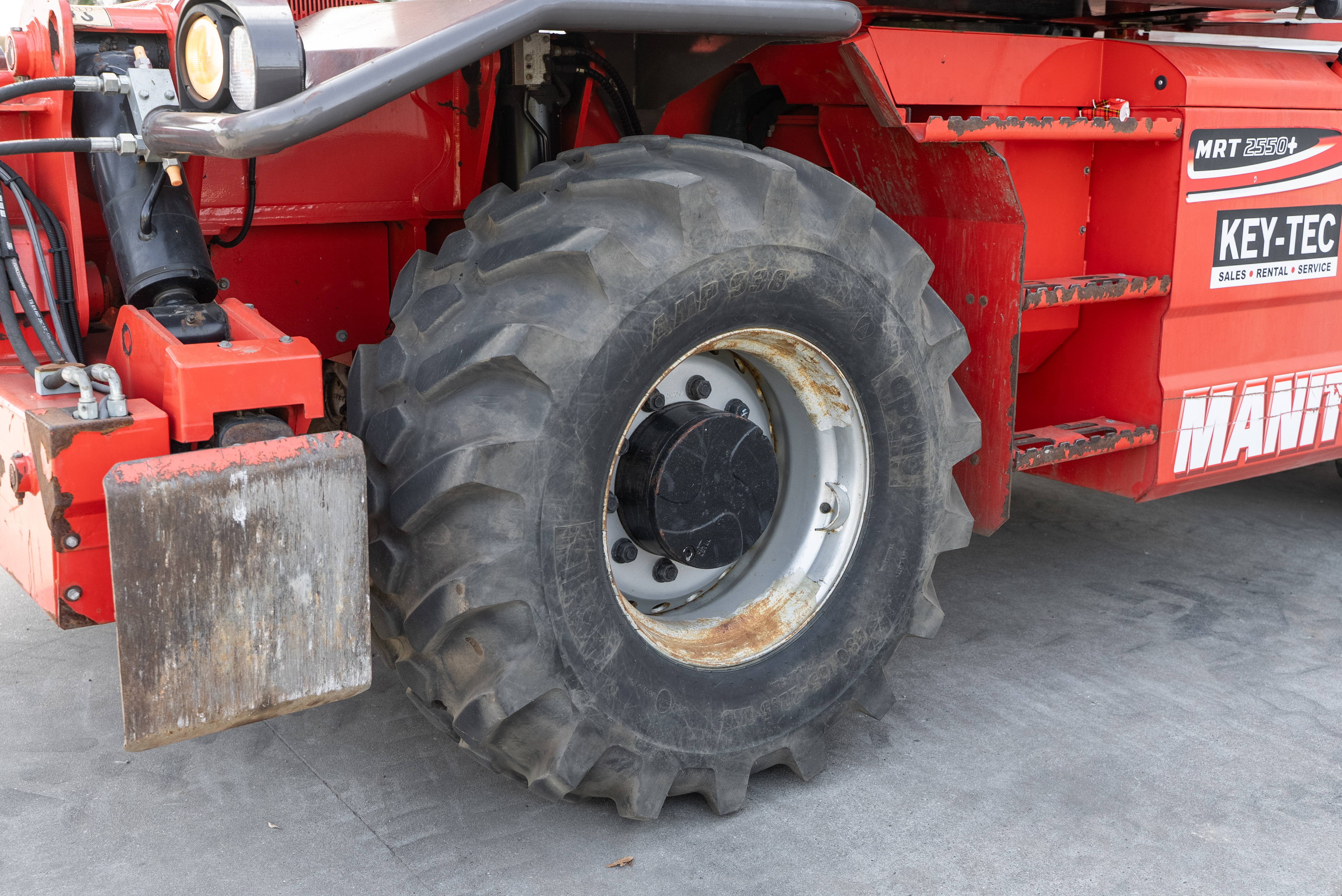 Manitou - Verreikers - MRT 2550 PRIV+ ST4 S2 - Chassis / Wiel