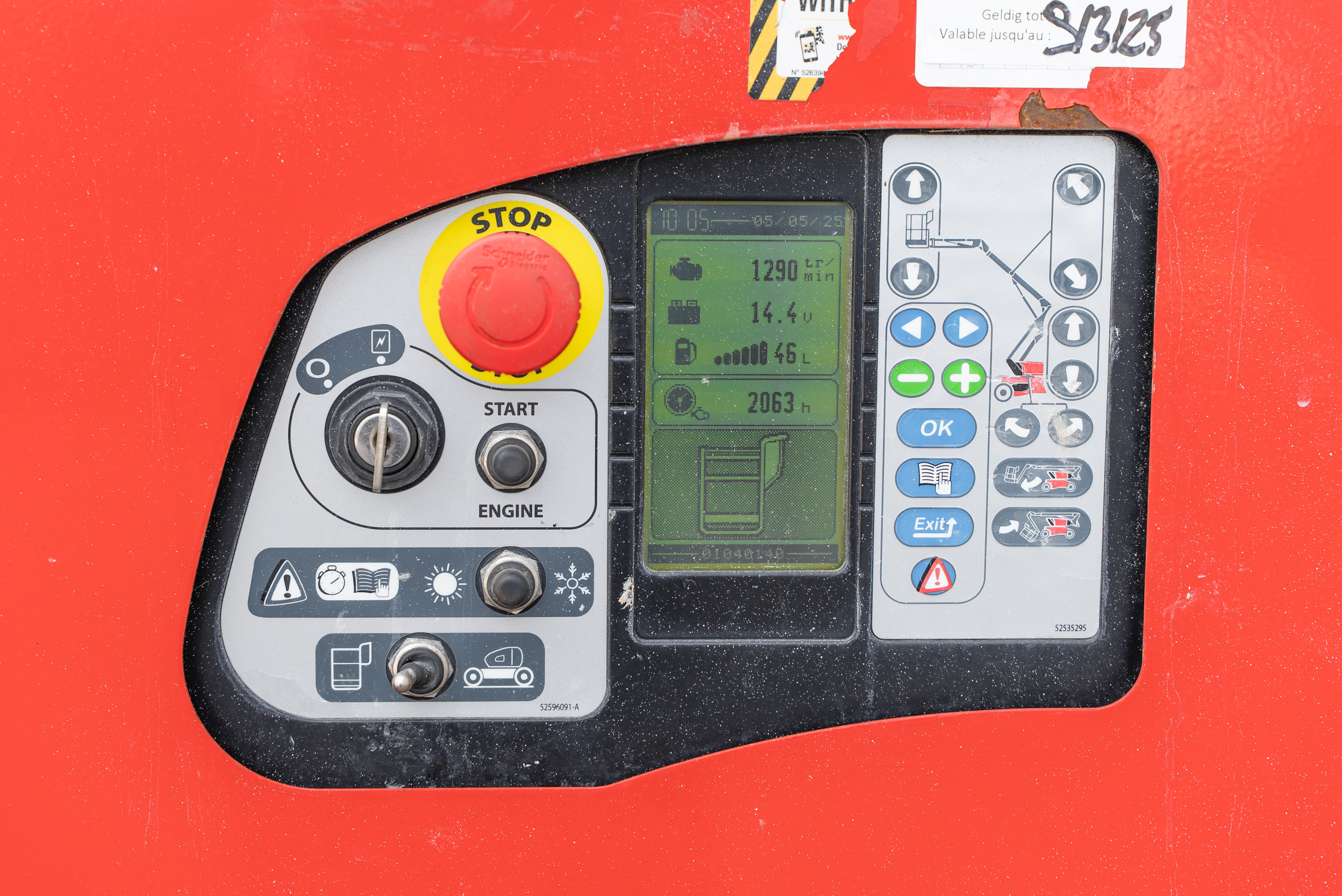 Manitou - Hoogwerkers - MAN GO 12 - Urenteller / Display
