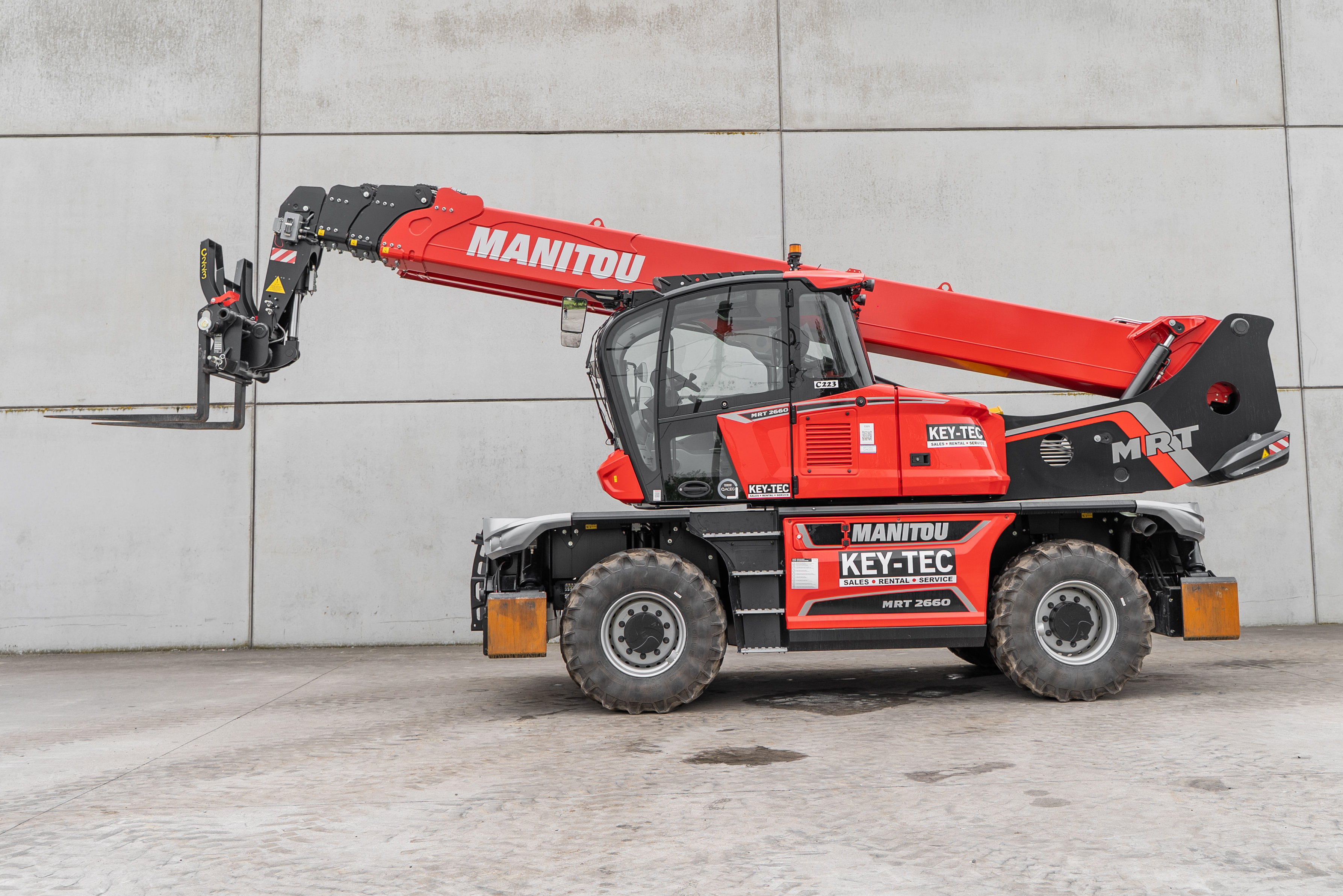Manitou - Telehandlers - MRT 2660 360 160Y ST5 S1 - Side