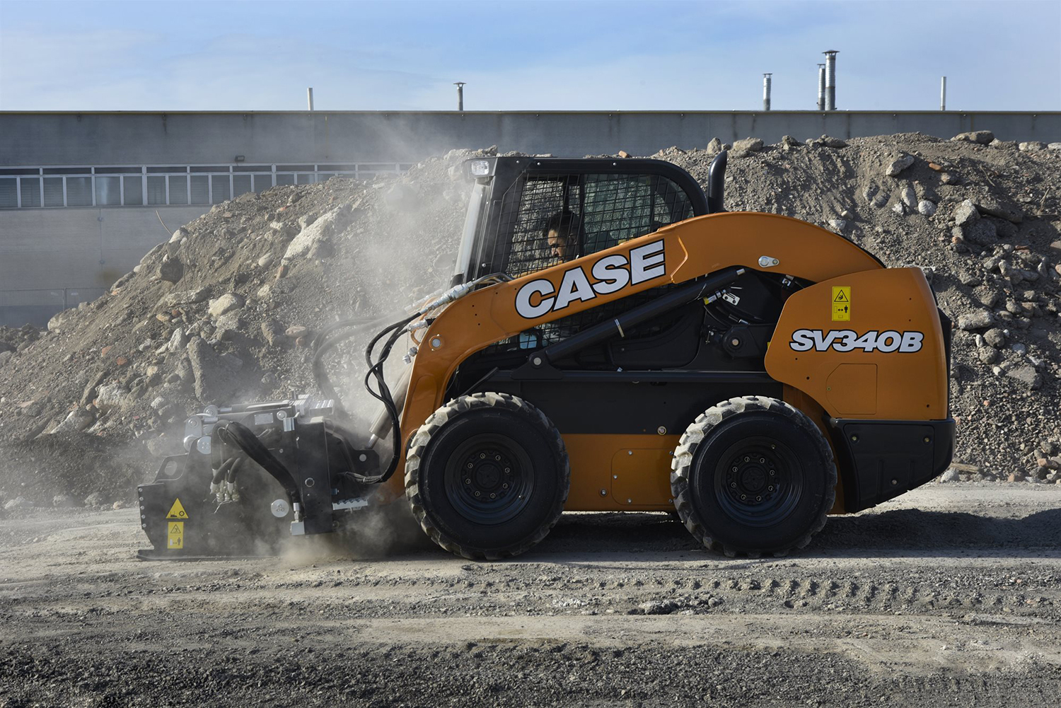 Case Construction - Schrankladers - SV 340 B - Achterzijde