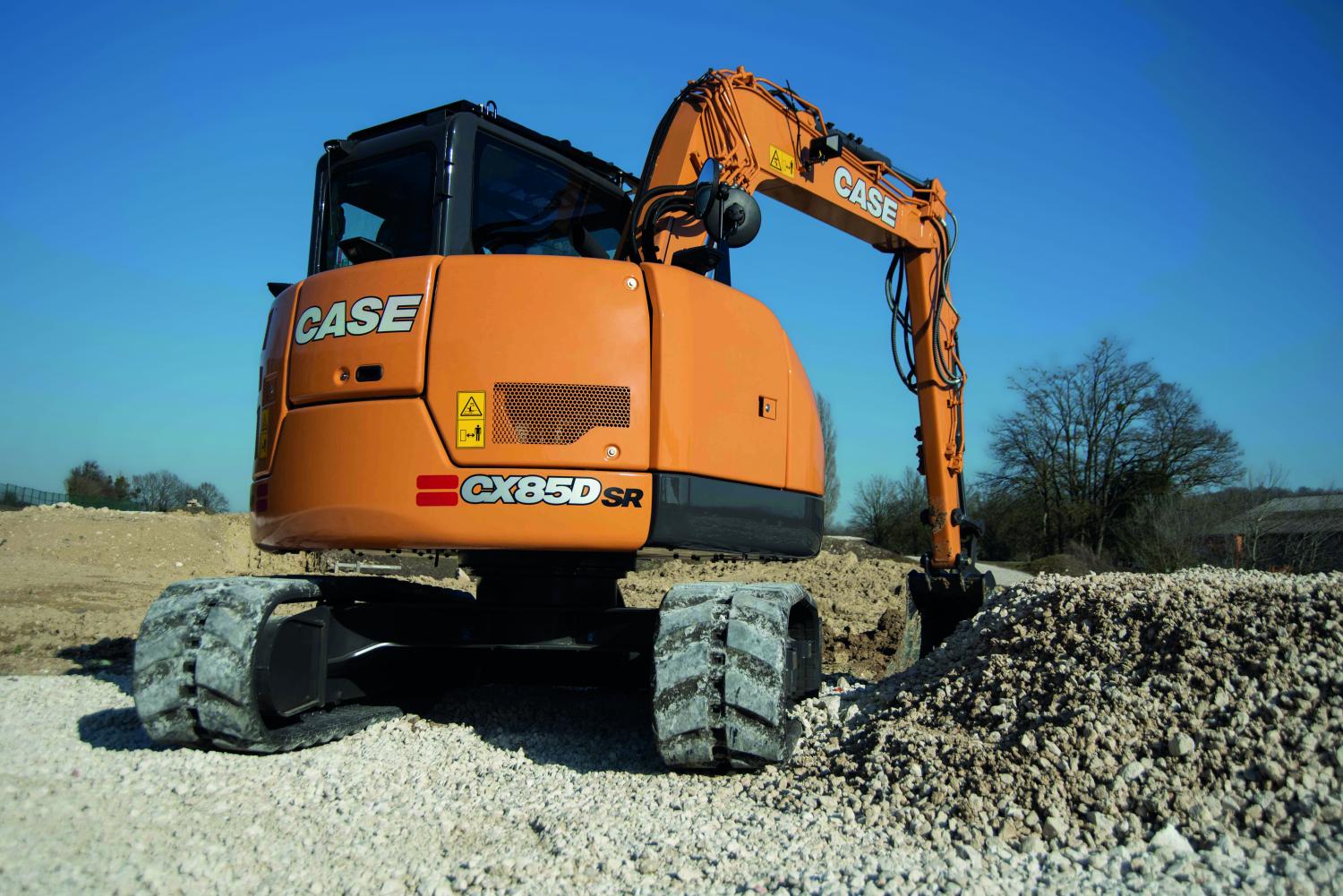 Case Construction - Excavators - CX 85 D - Back