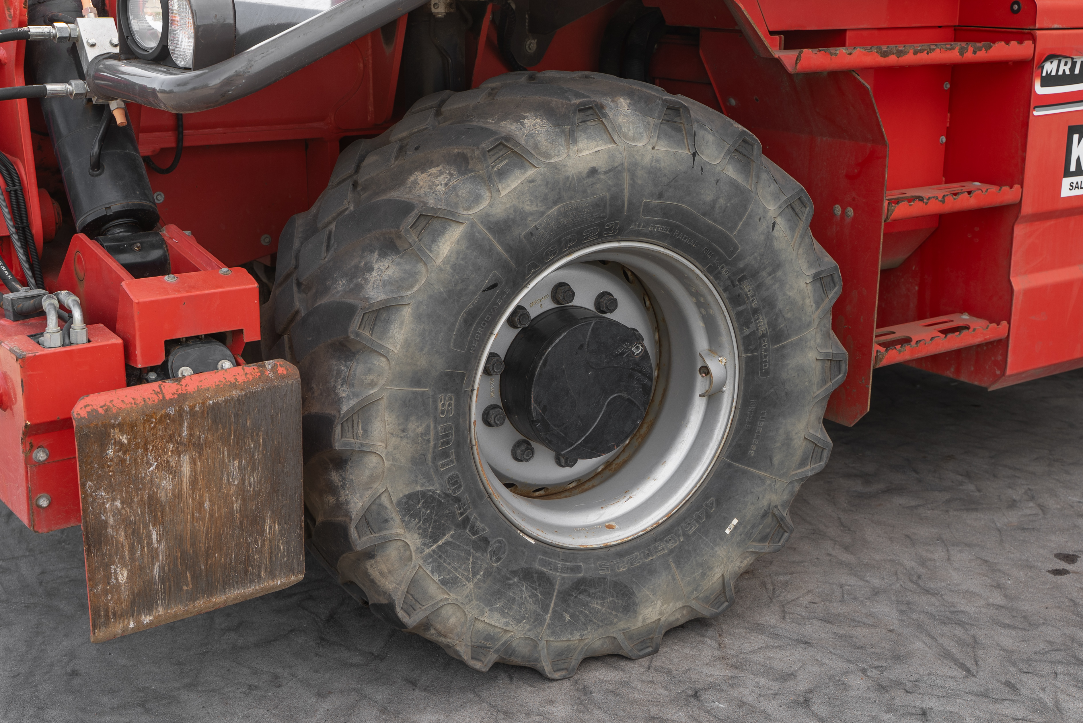Manitou - Telehandlers - MRT 2550 PRIV+ ST4 S2 - Chassis / Wheel