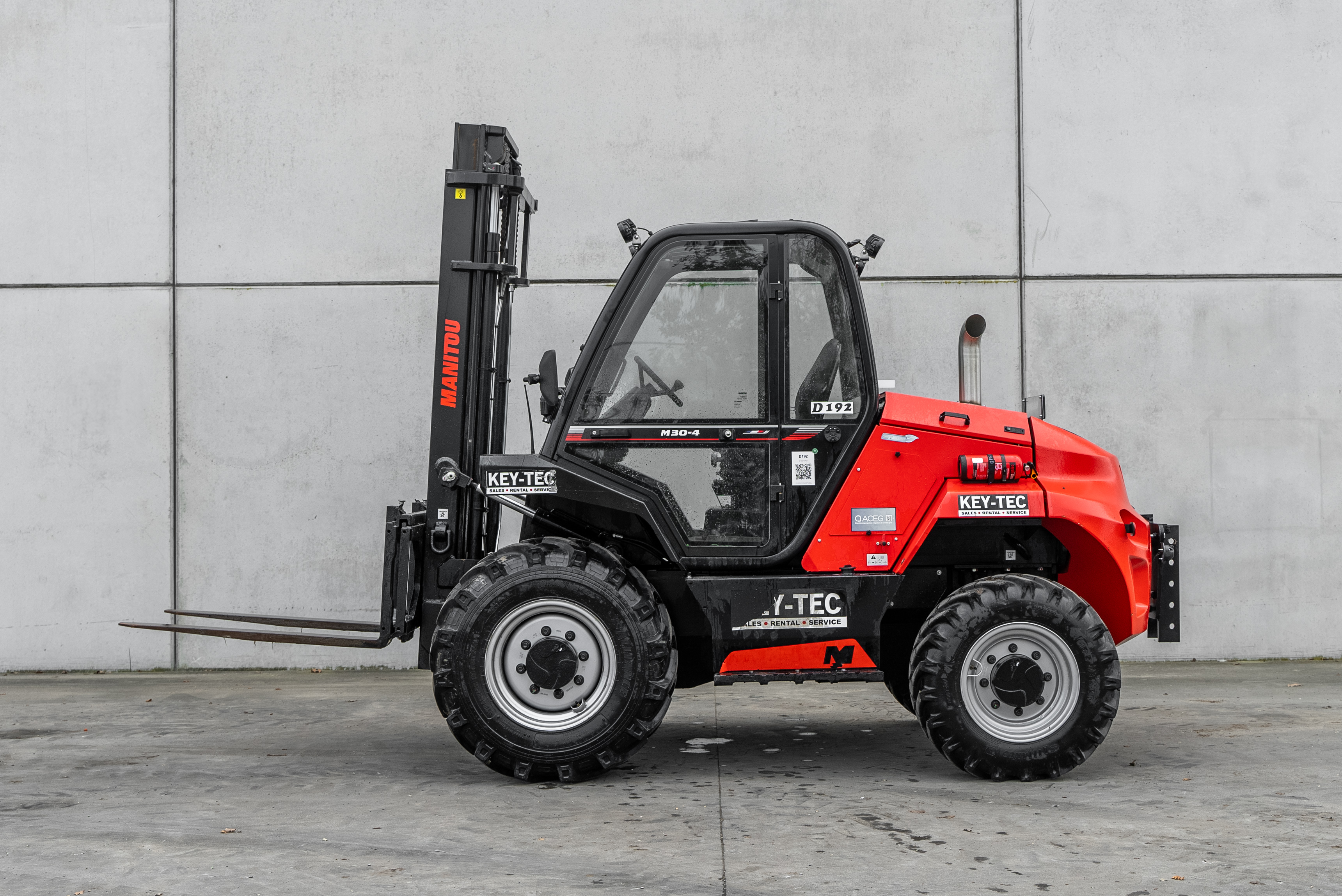 Manitou - Heftrucks - M 30-4 D ST5 S1 - Zijaanzicht
