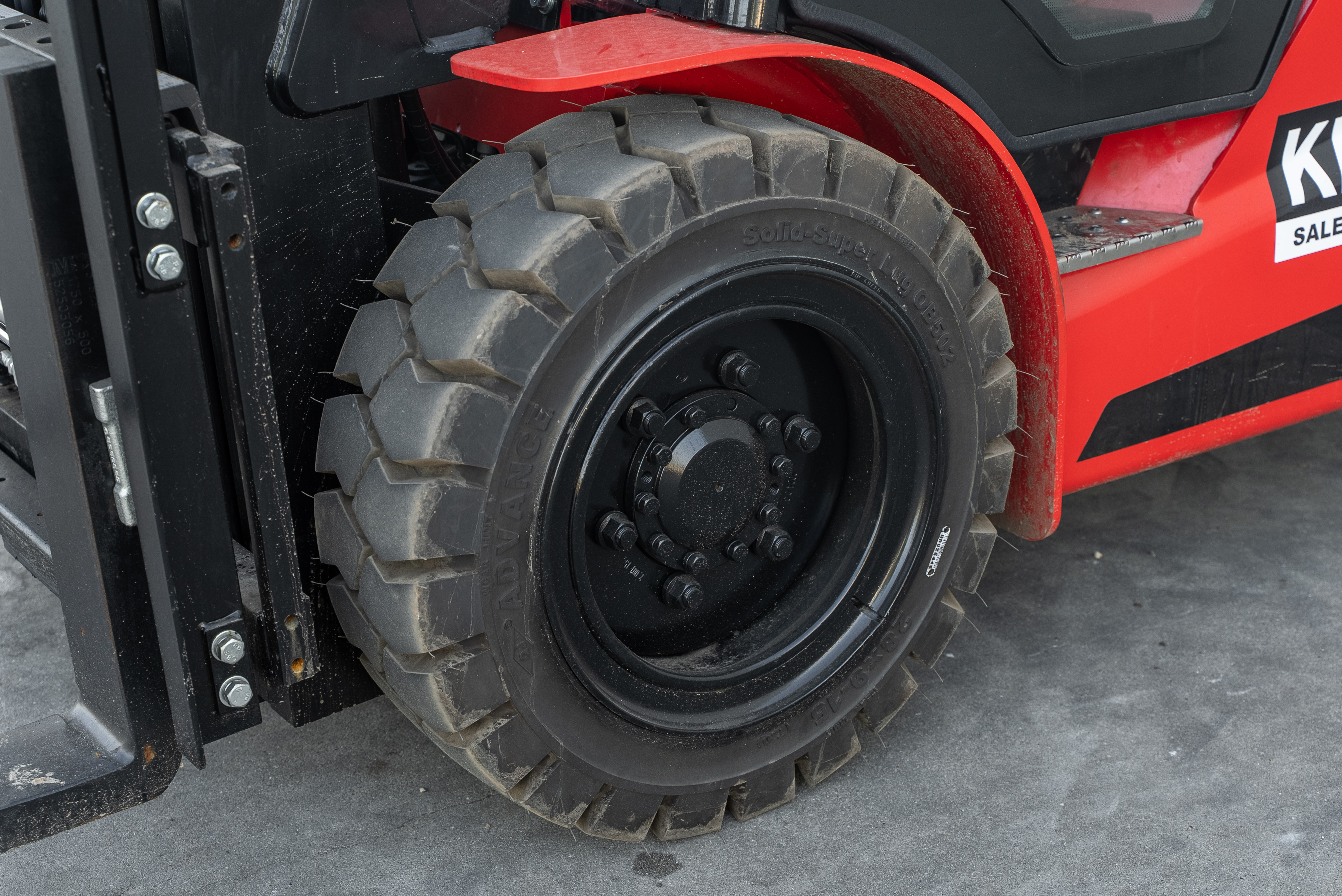 Manitou - Heftrucks - MI 30 D K ST5 S1 - Chassis / Wiel