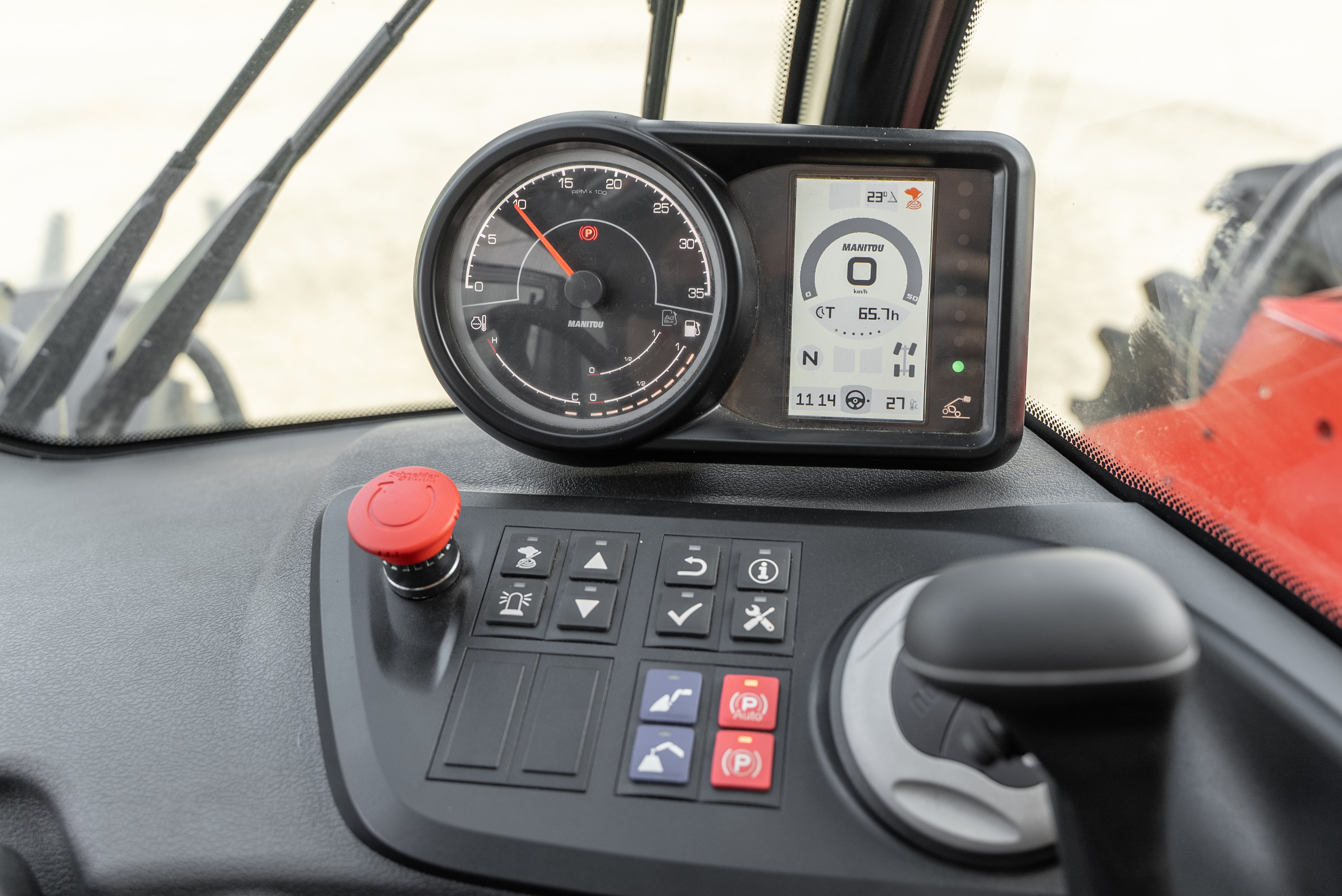 Manitou - Telehandlers - MT 935 75D ST5 S1 - Hours display