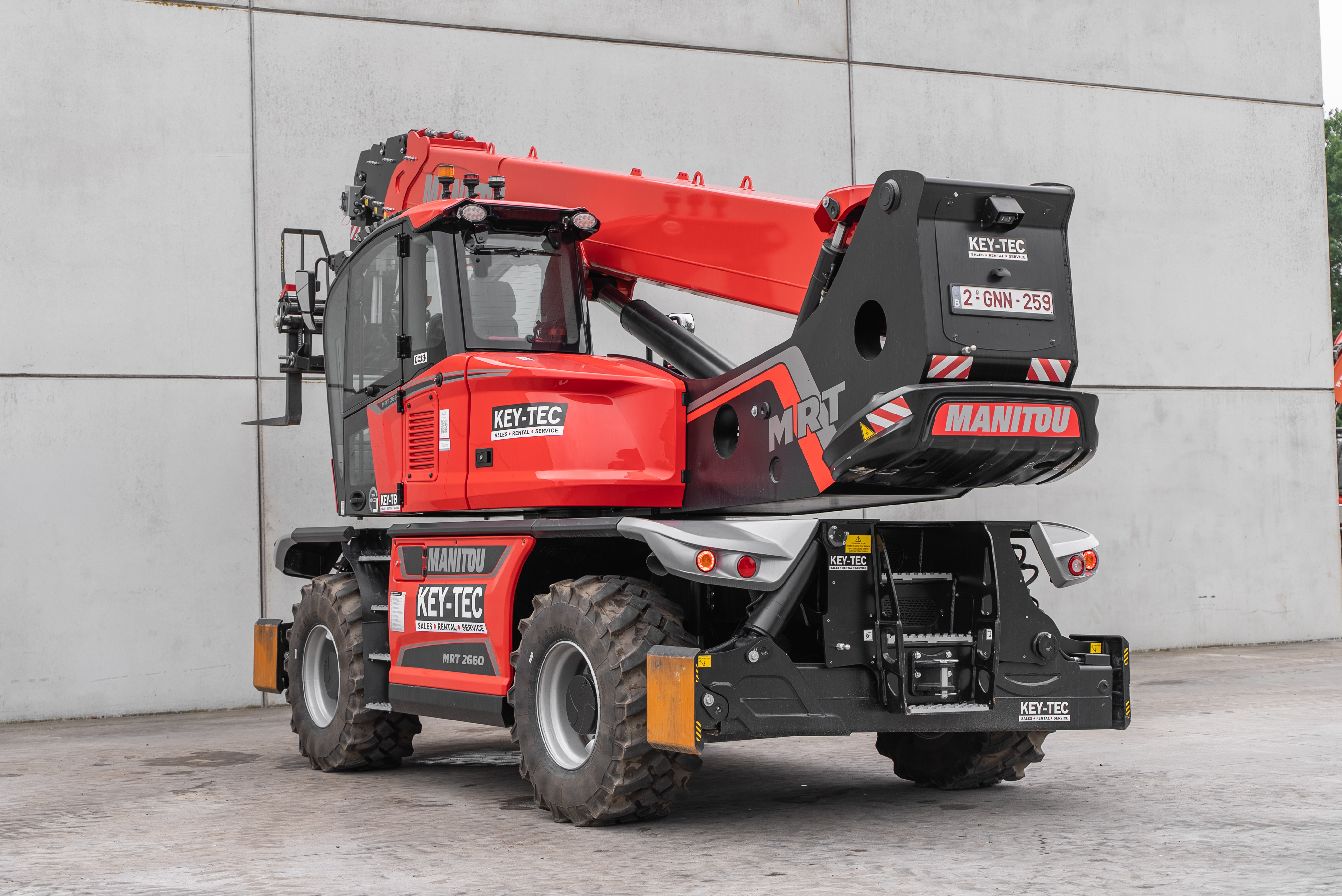 Manitou - Telehandlers - MRT 2660 360 160Y ST5 S1 - Back left