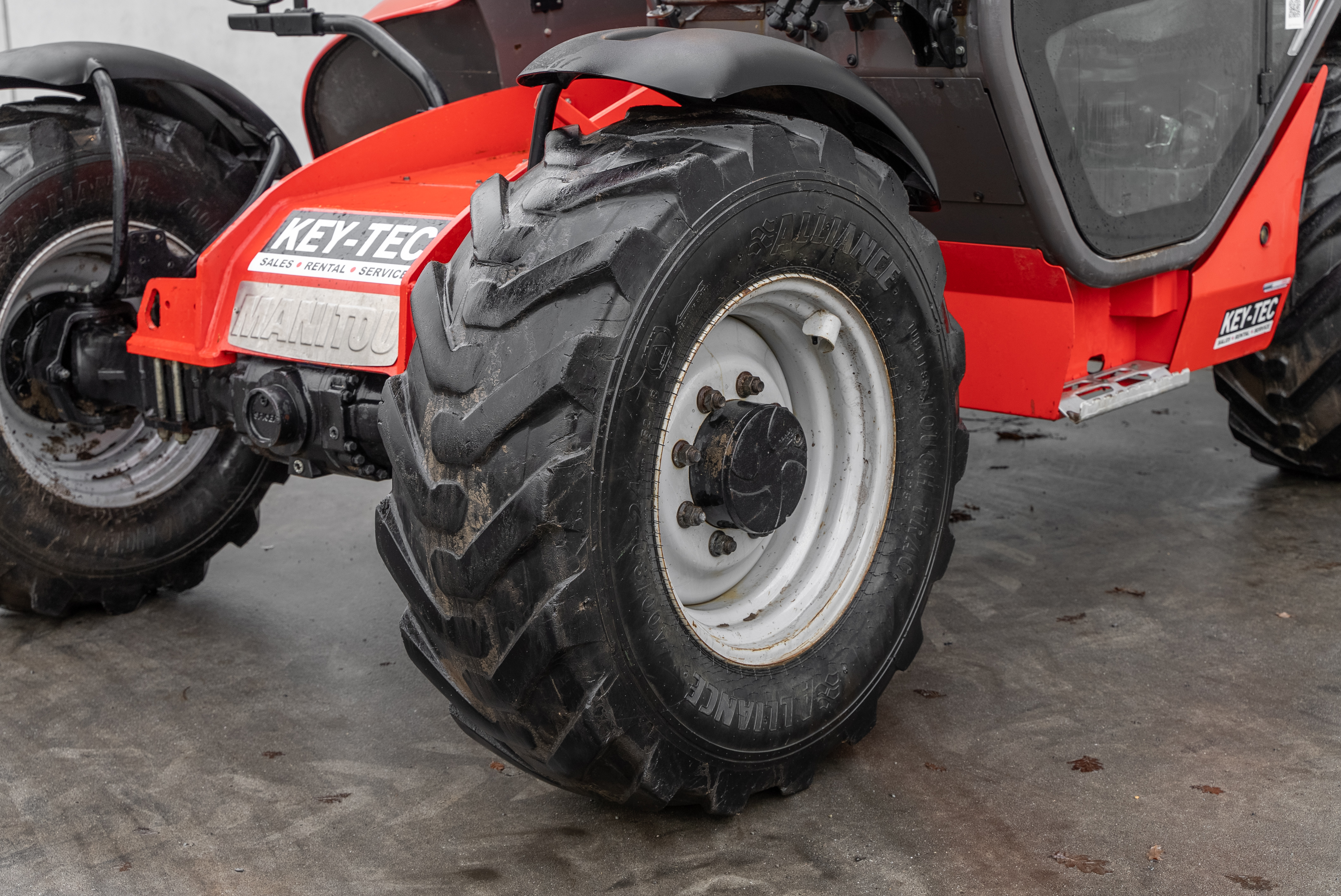 Manitou - Telehandlers - MT 732 EASY 75D ST3B S1 - Chassis / Wheel