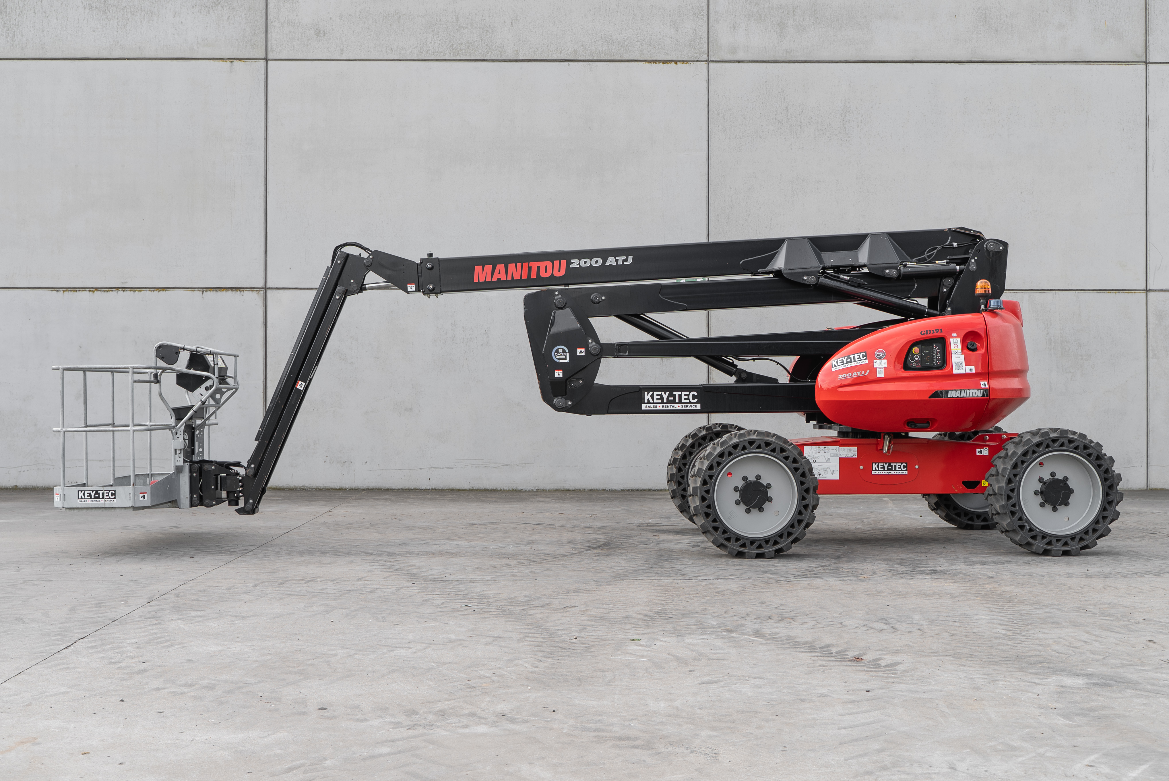 Manitou - Nacelles élévatrices - ATJ 200 ST5 S1 - Vue latérale