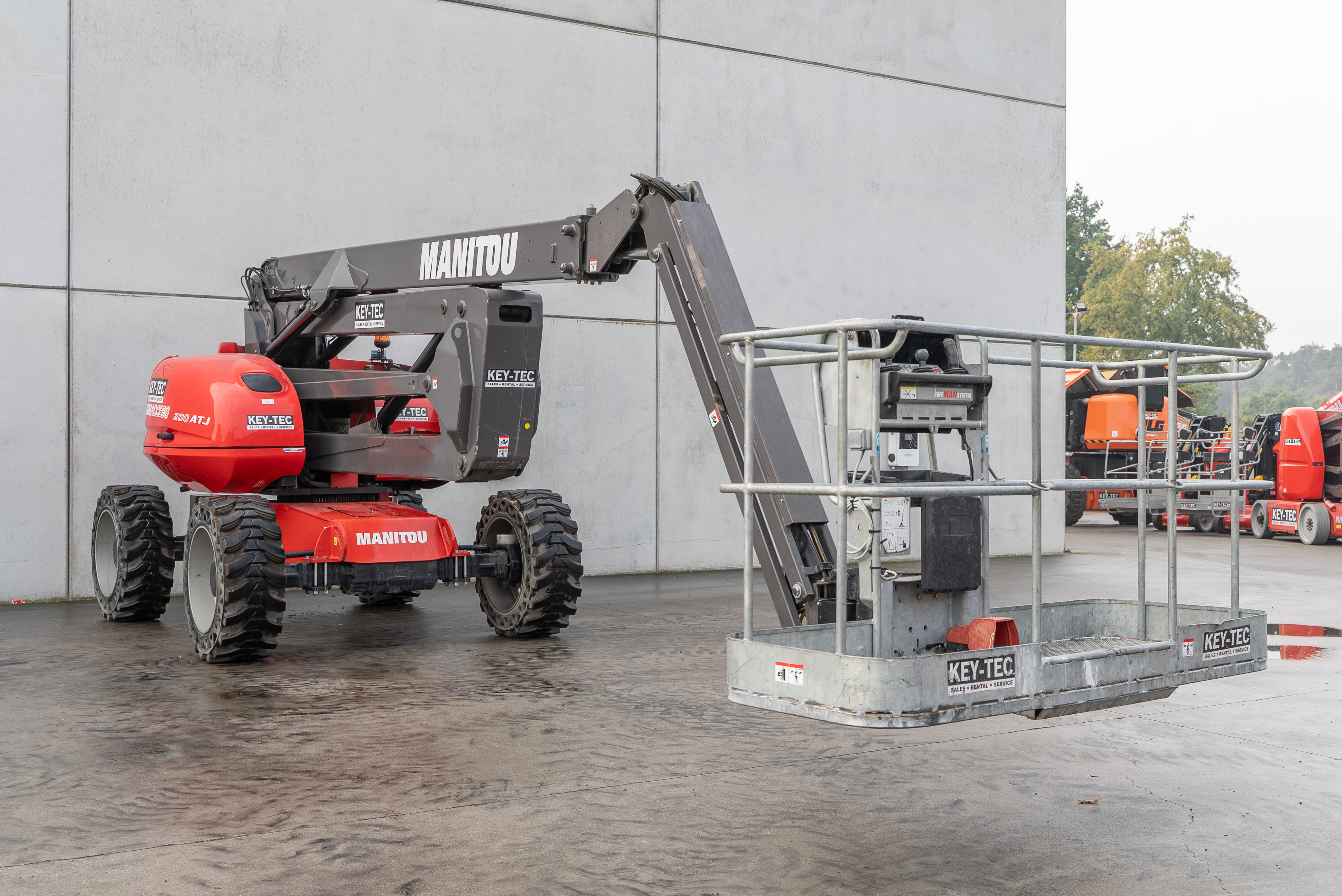 Manitou - Aerial platforms - ATJ 200 RC - frontright