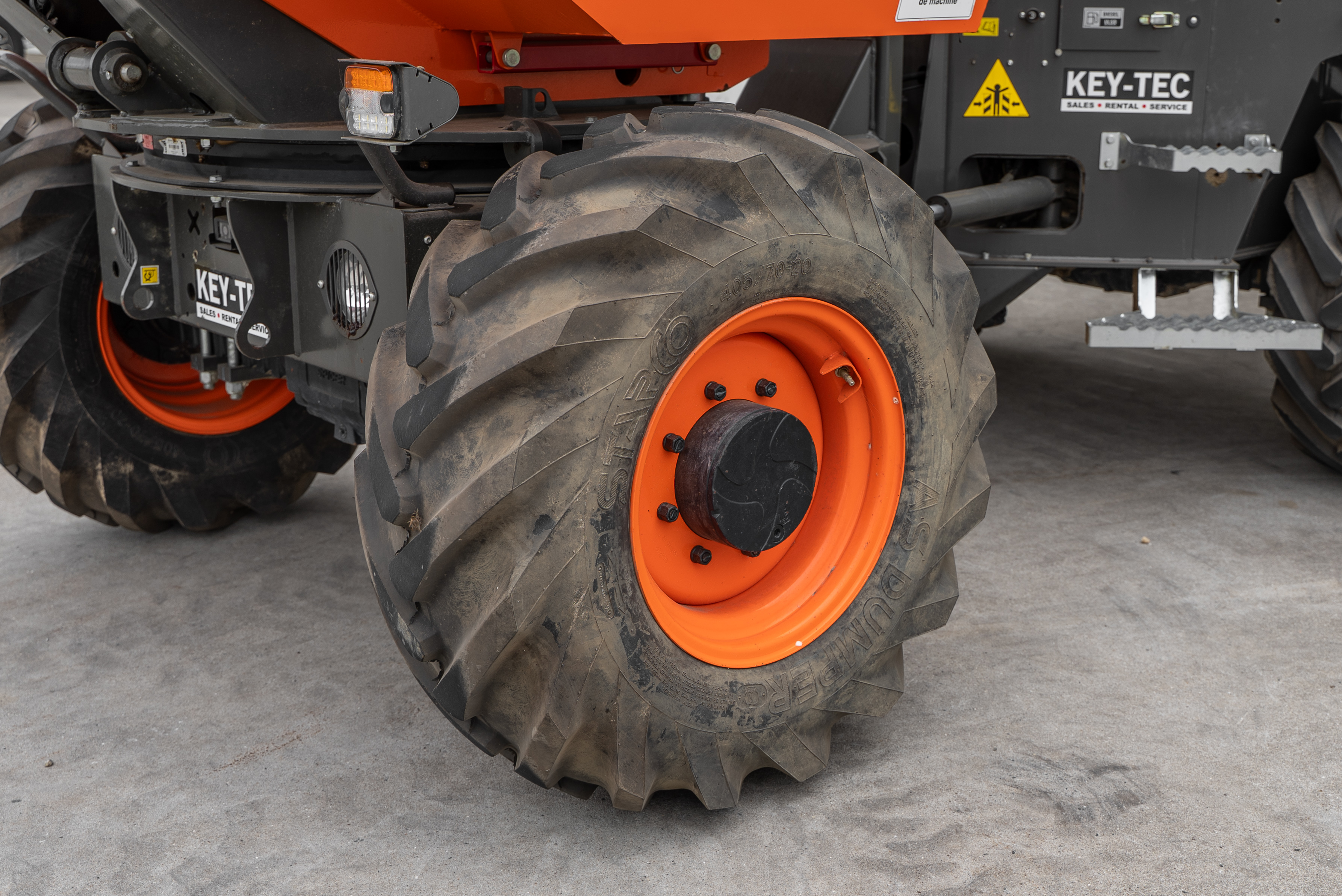 D 601 AHG - Chassis / Wheel