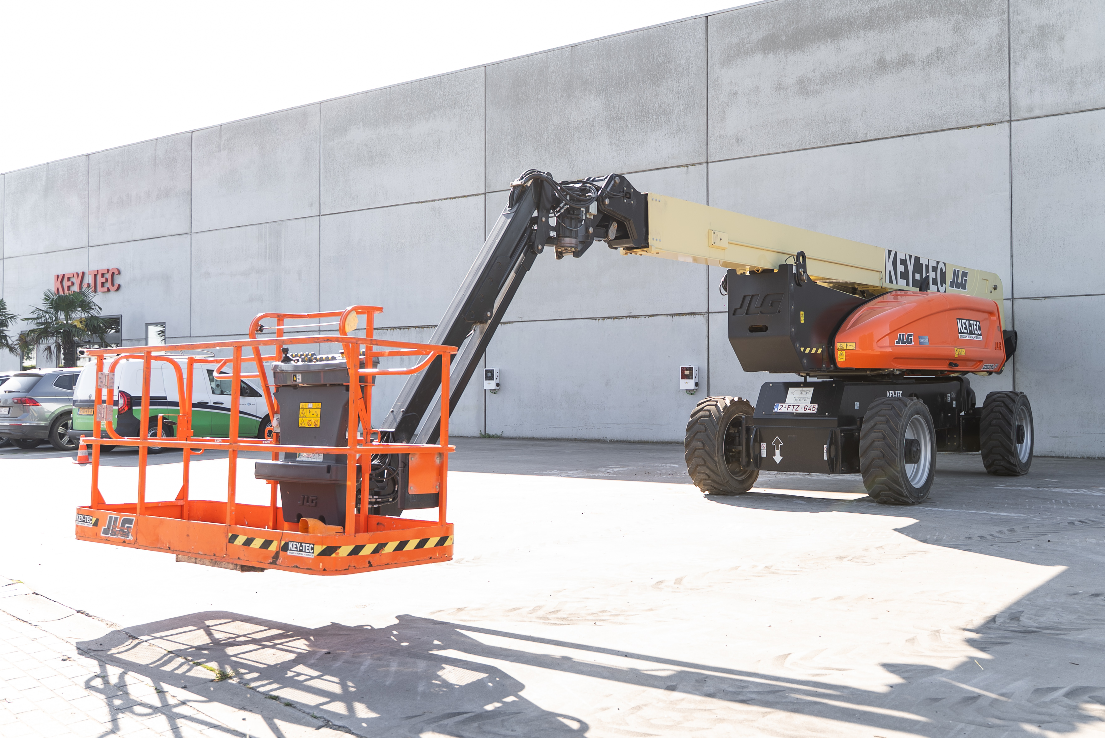 Jlg - Nacelles élévatrices - 1250 AJP - Avant gauche