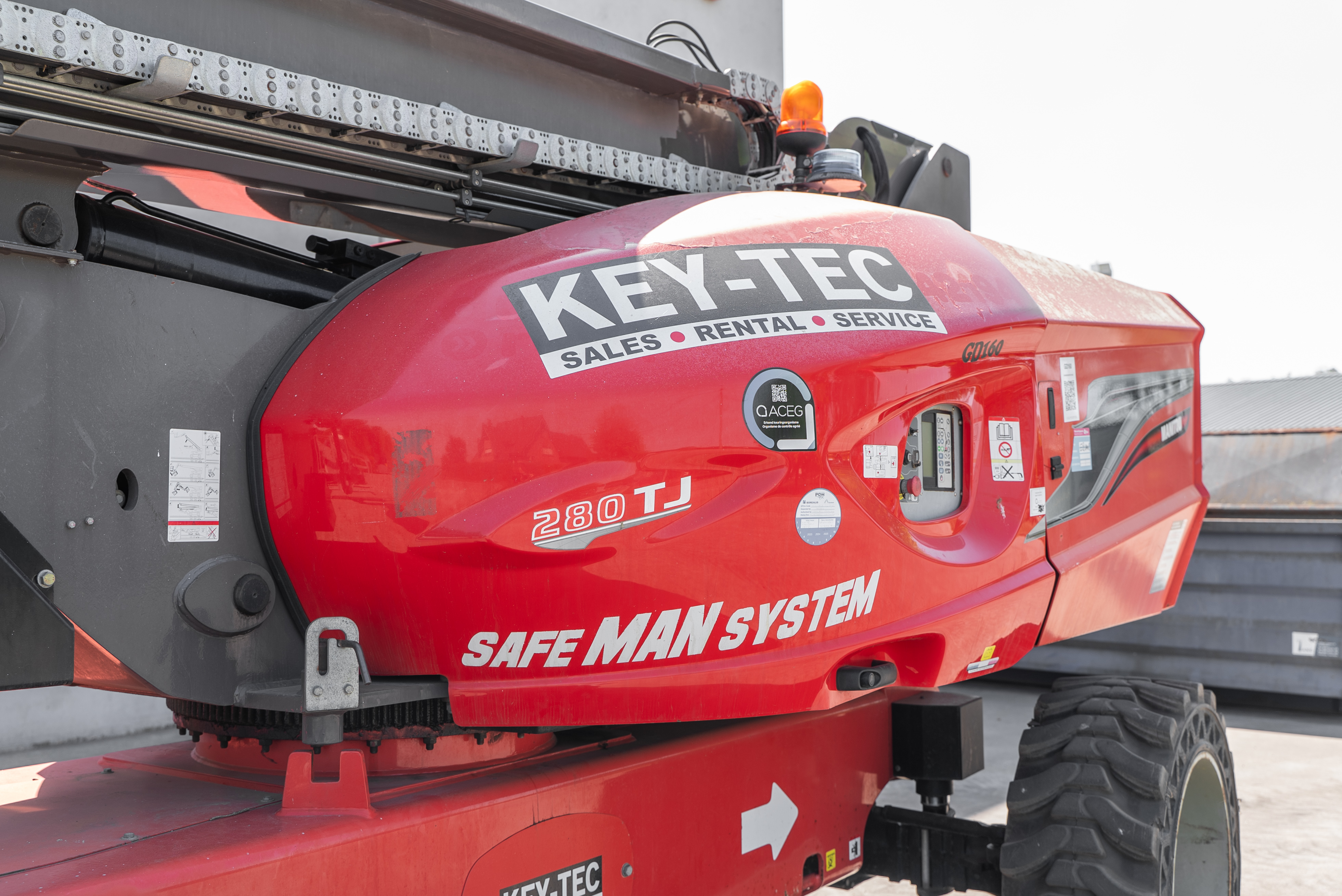 Manitou - Hoogwerkers - TJ 280 - Productfoto