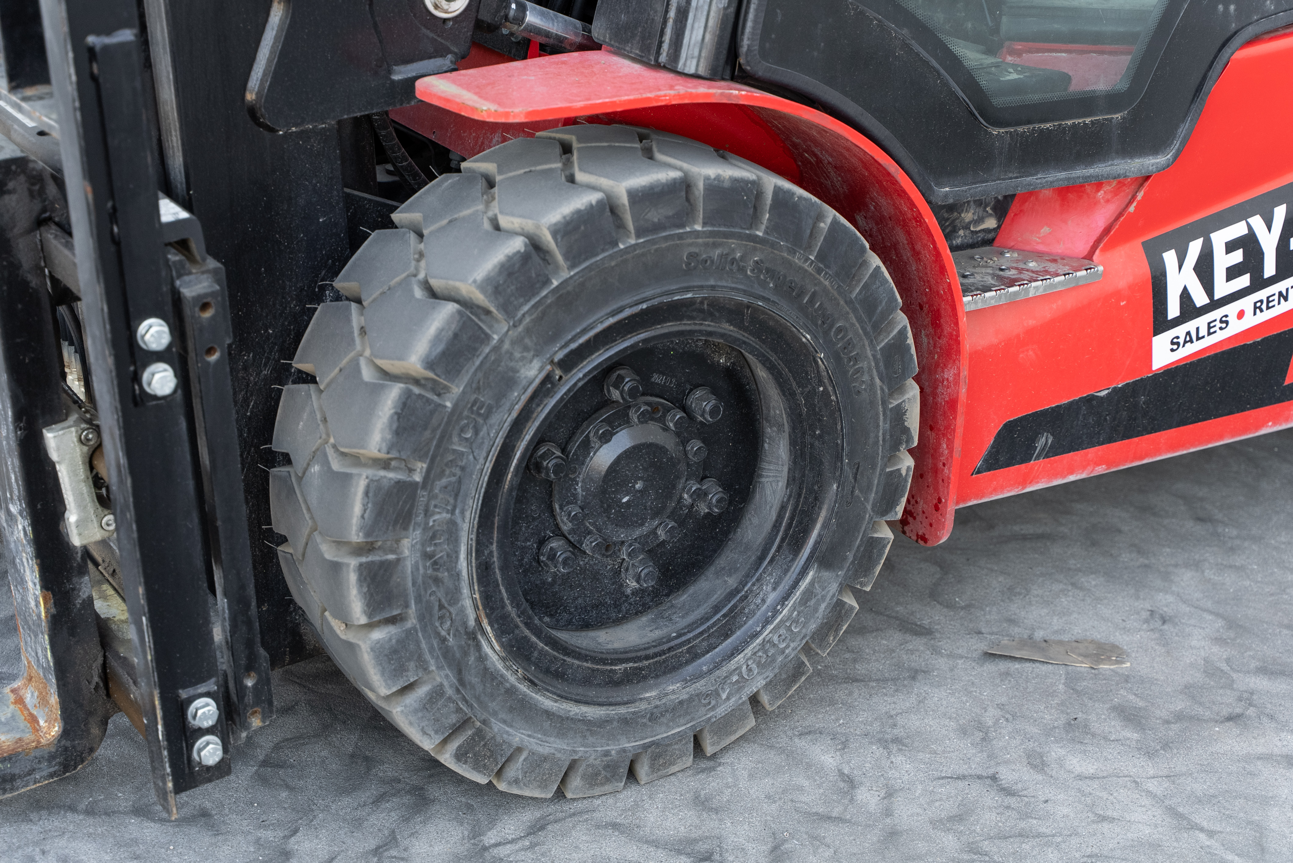 Manitou - Heftrucks - MI 35 D K ST5 S1 - Chassis / Wiel