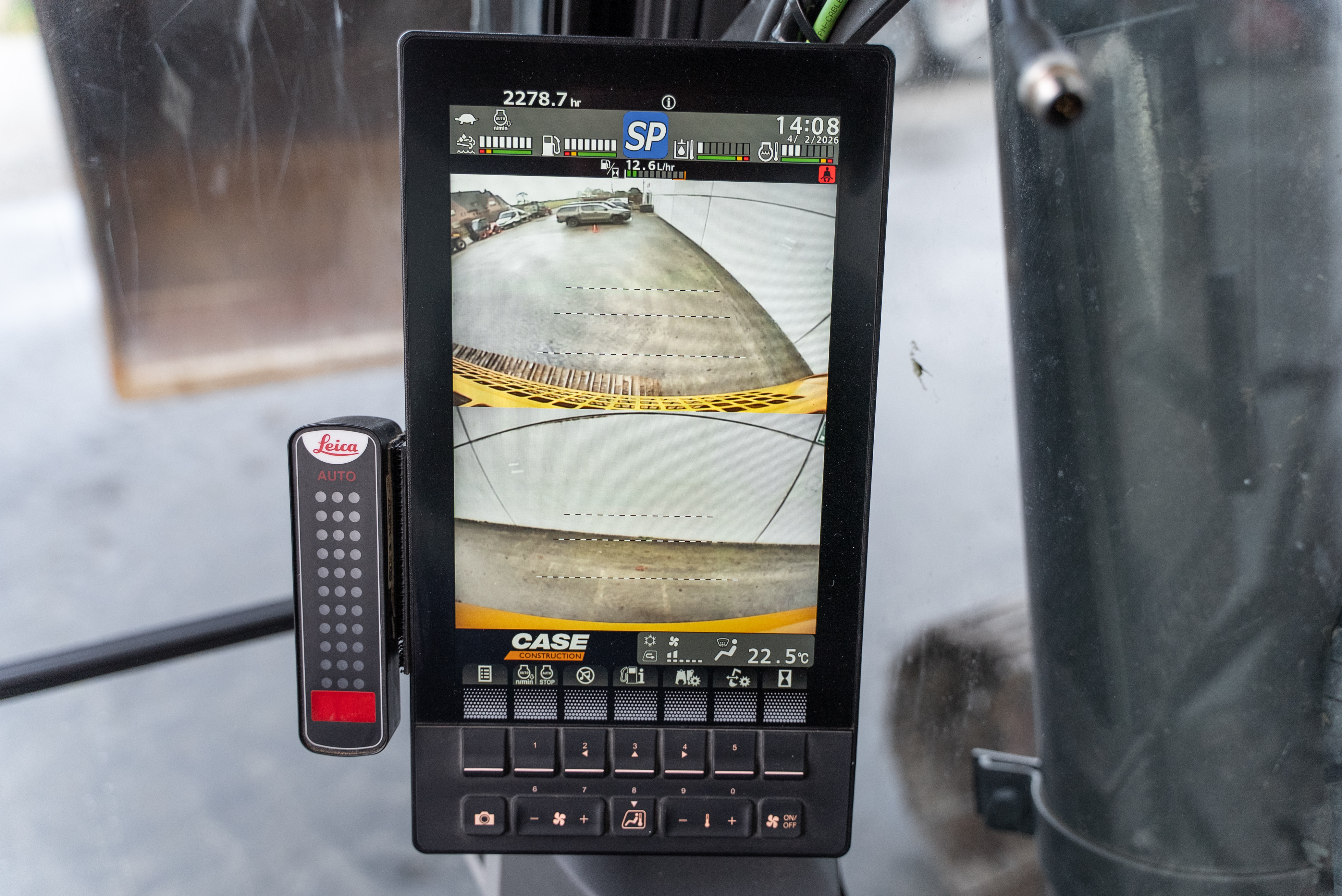 CX 250 E - Hours / Display