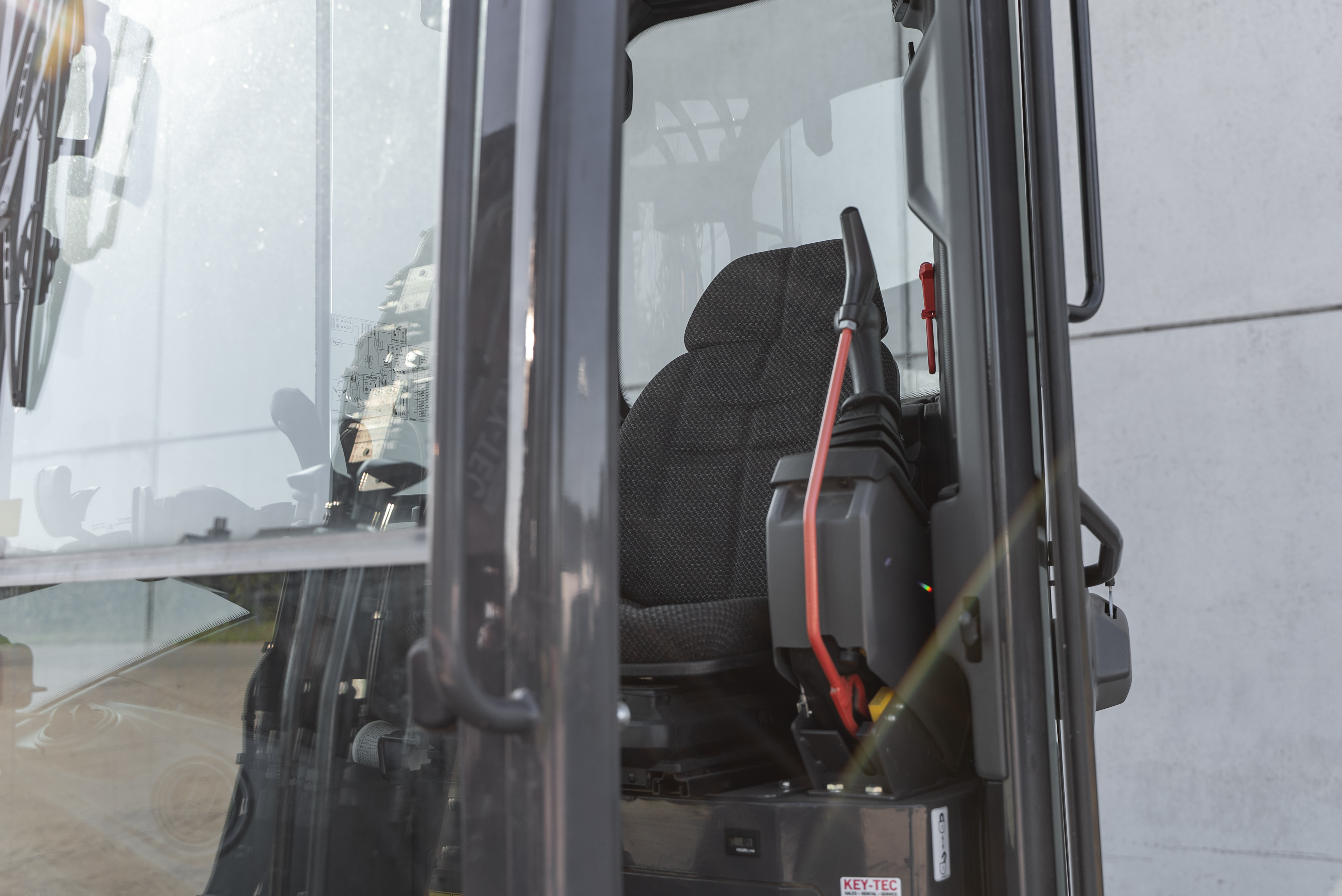 CX 25 D  - Interior back