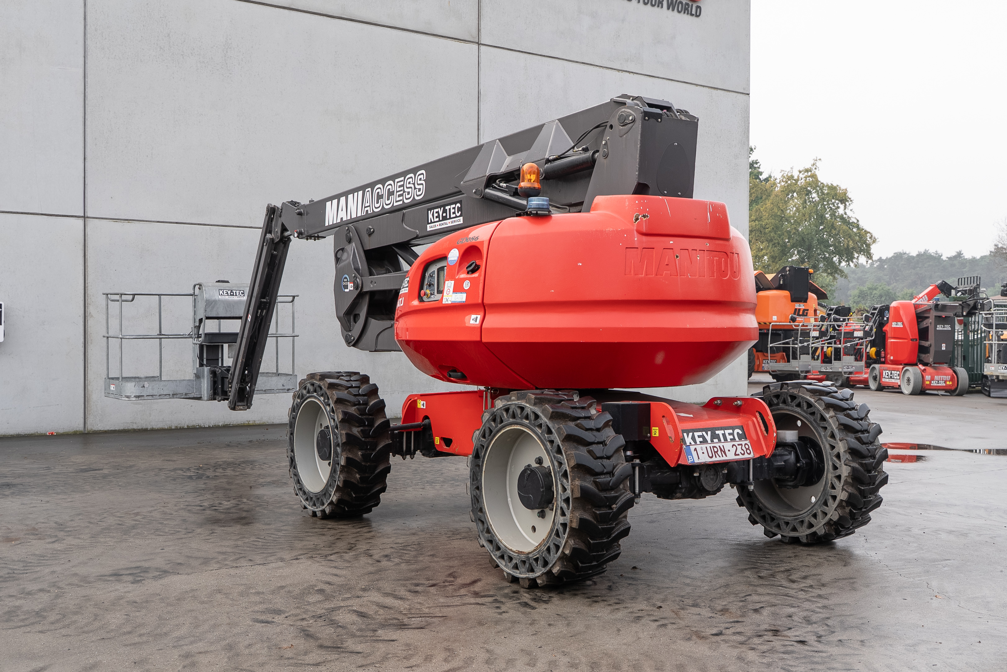 Manitou - Aerial platforms - ATJ 200 RC - Back left
