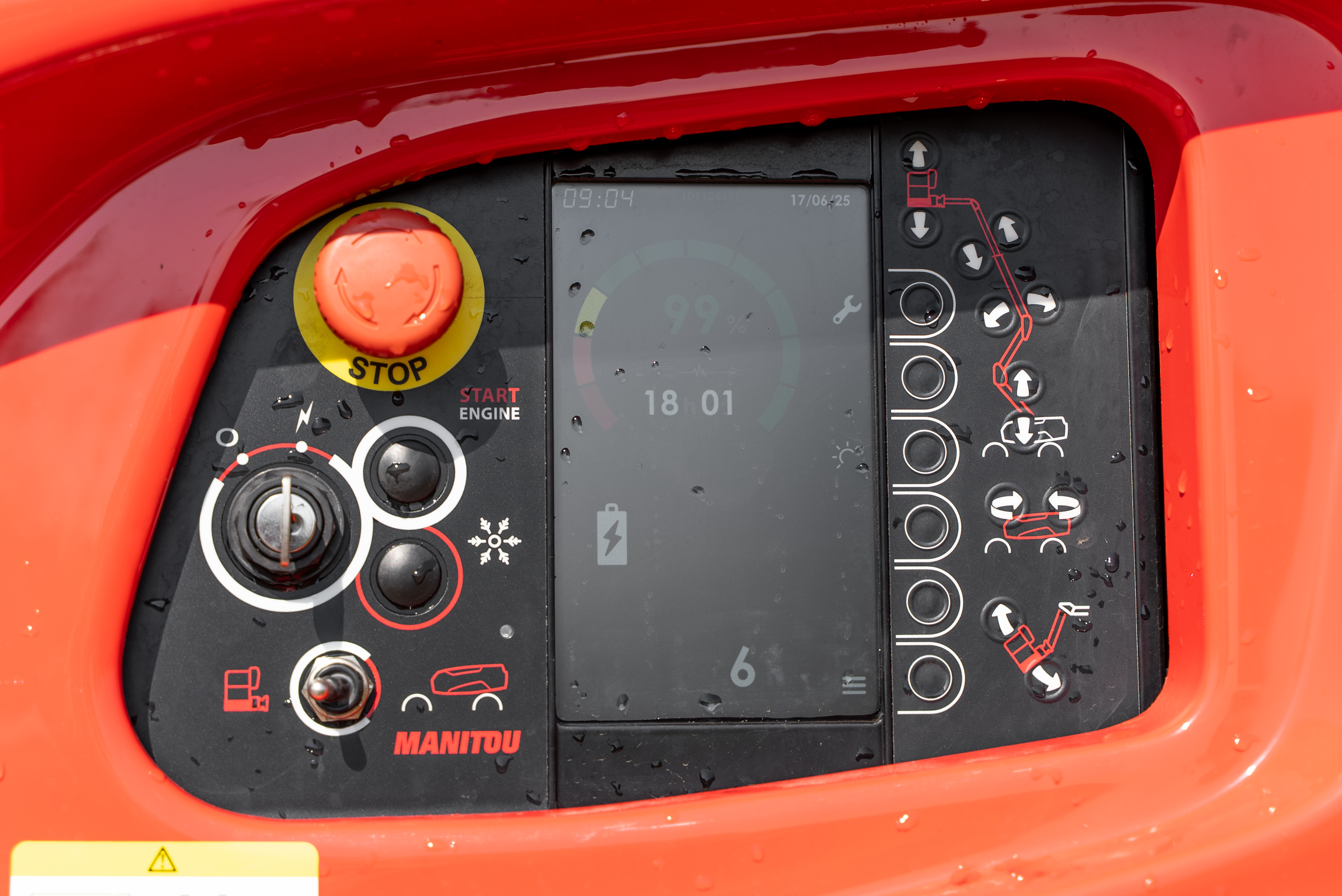ATJ 160 E S1 - Hours / Display